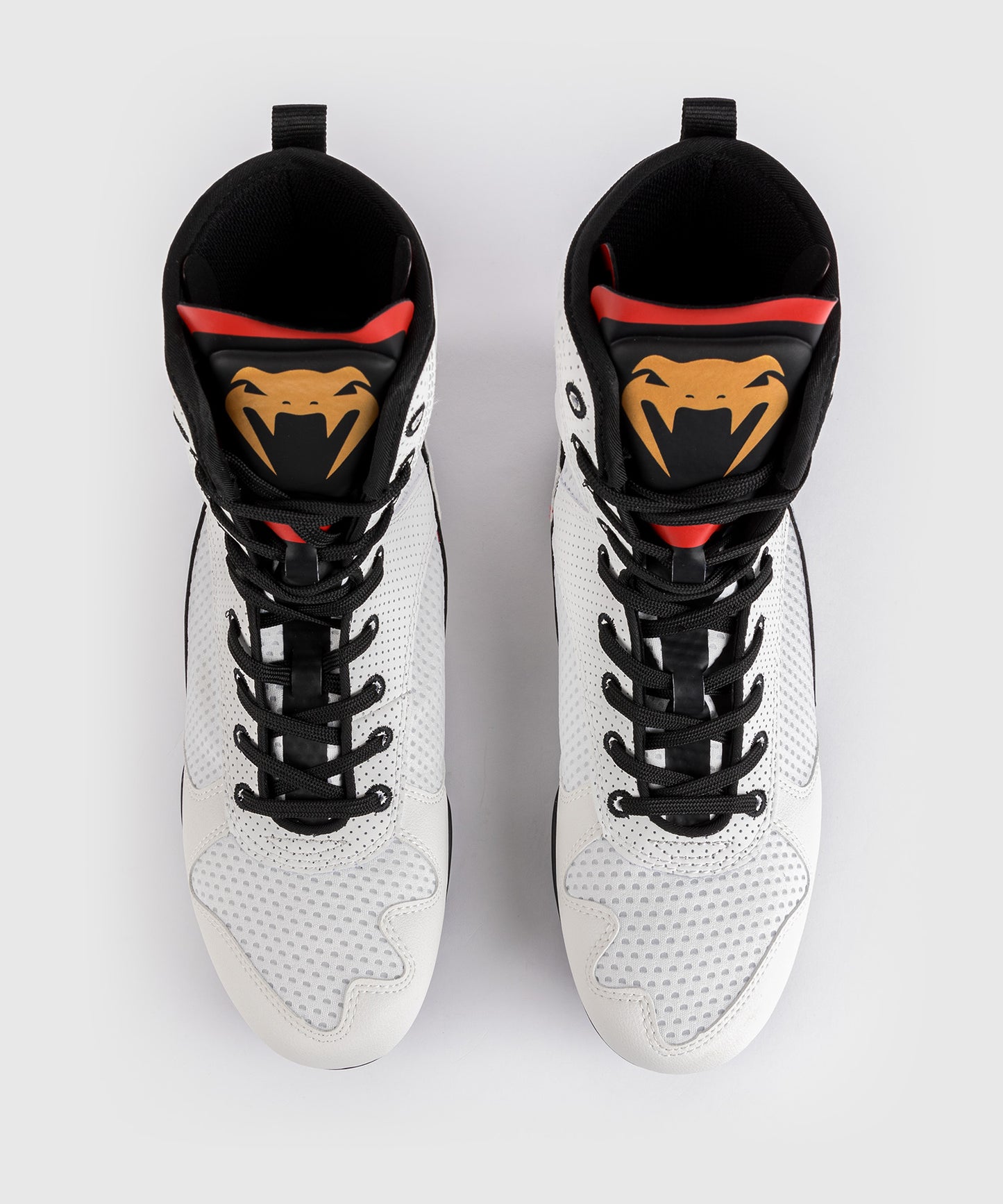 Venum Elite Scarpe da Boxe - Ghiaccio/Oro