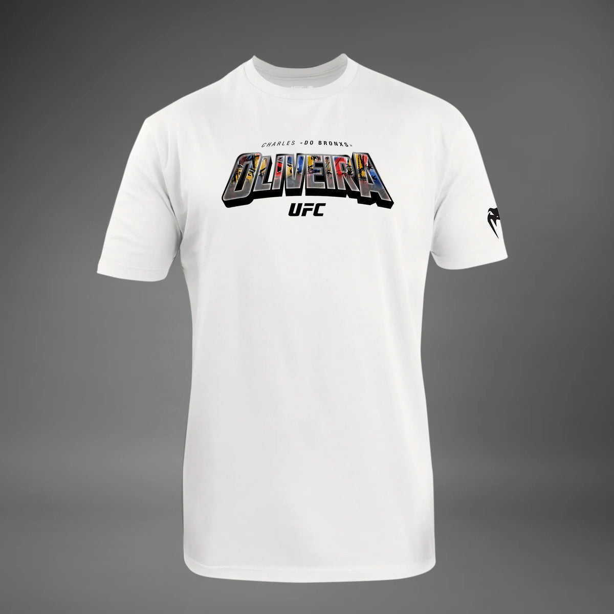 UFC Unrivaled by Venum Charles Oliveira Maglietta Uomini - Bianca