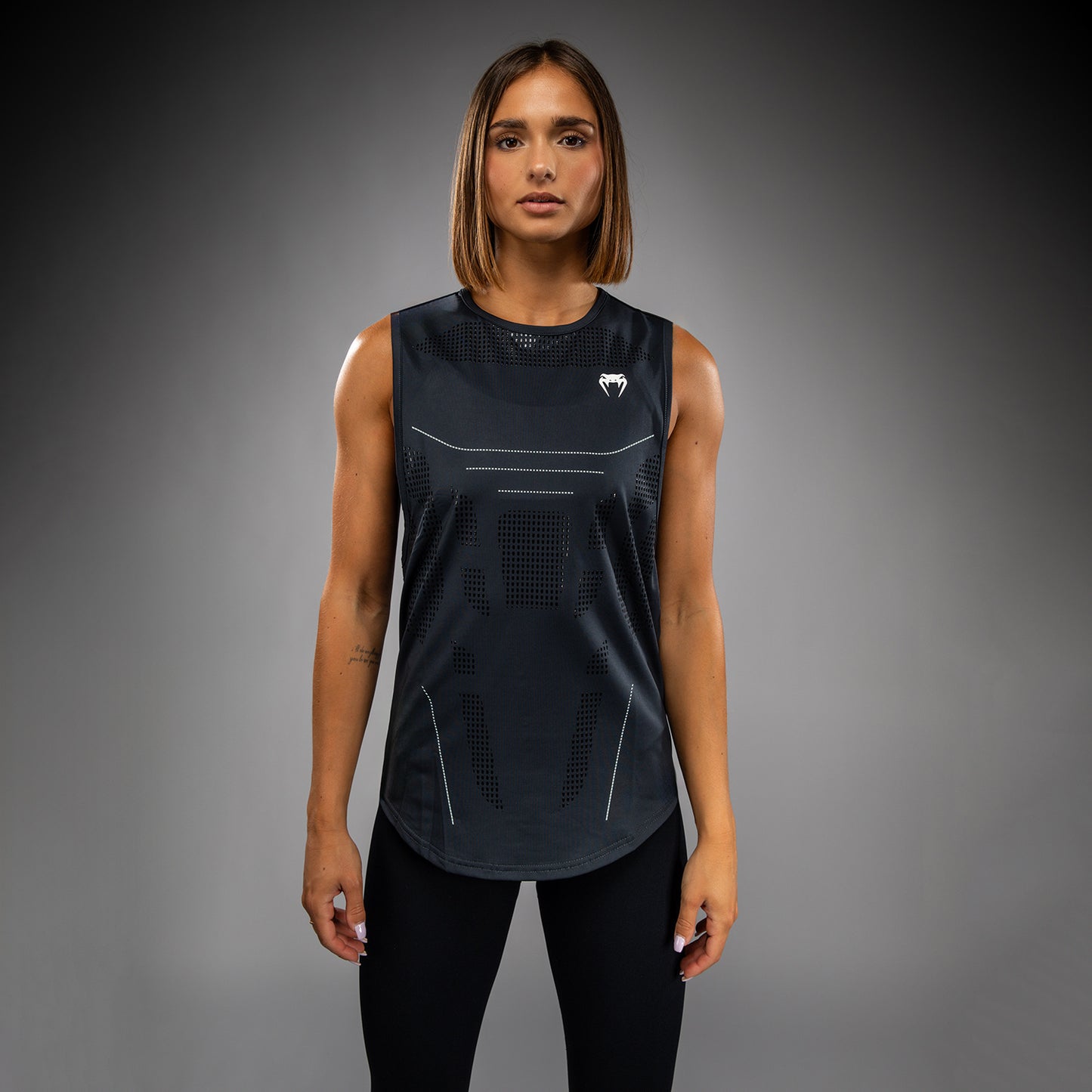 Venum Technical 3.0 Canotta Dry Tech da Donna - Storm Grey