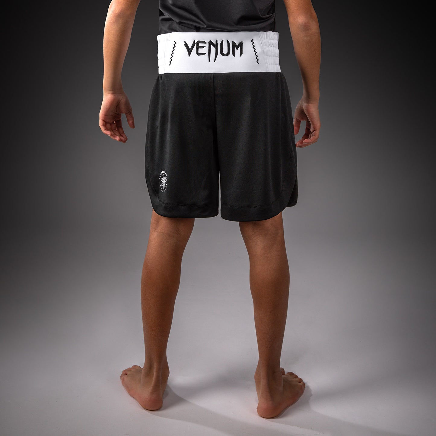 Venum Classic Pantaloncini da Boxe Per Bambini – Nero/Bianco