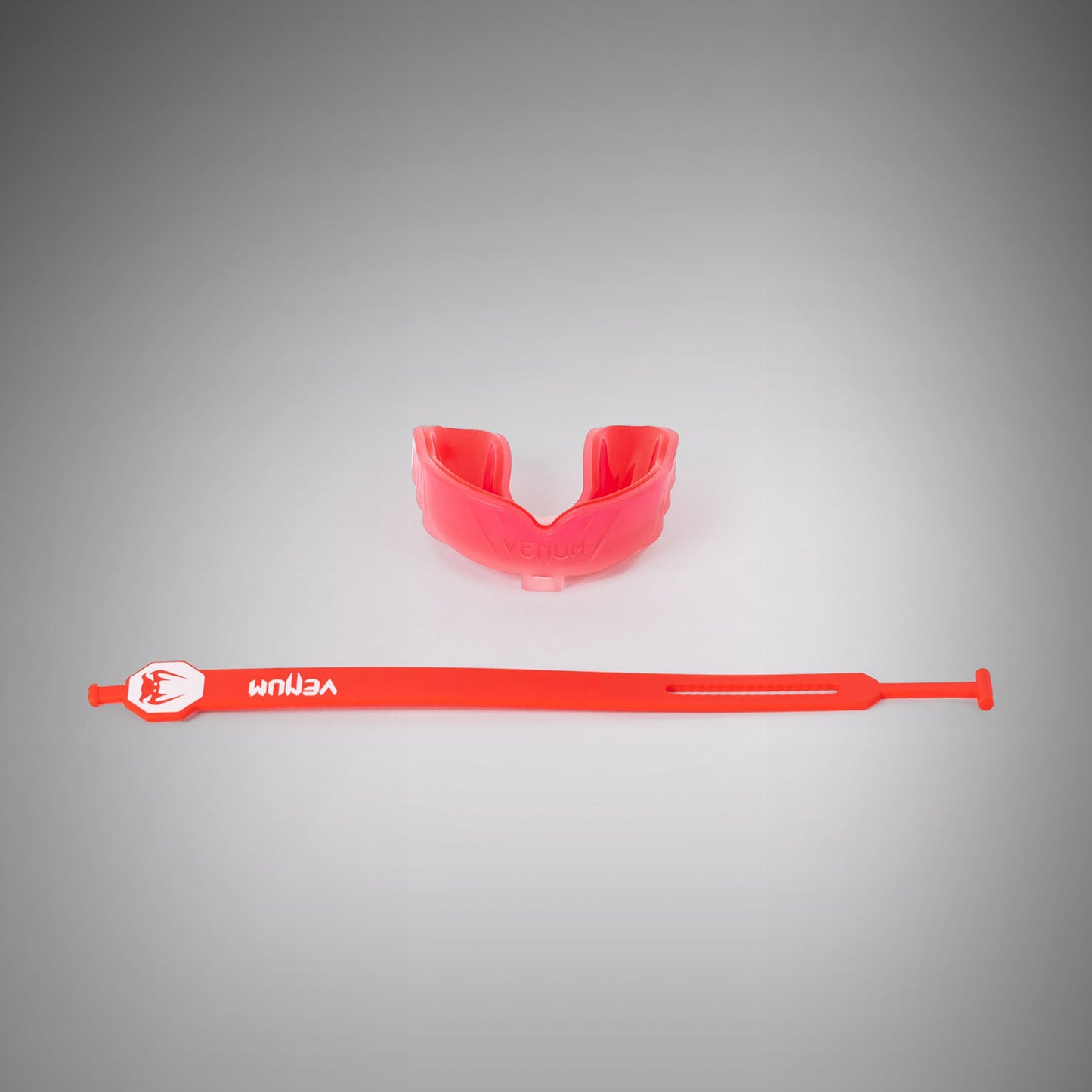 Venum Challenger Paradenti con cinghia/senza cinghia - Rosso Trasparente