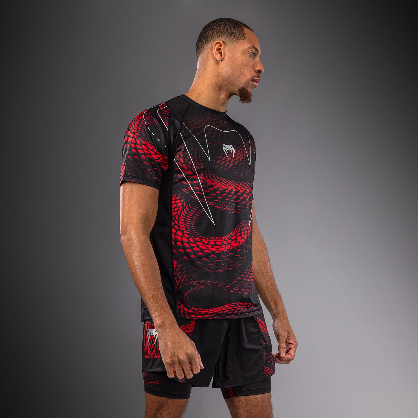Venum Matupa Maglietta Dry Tech - Nero/Rosso/Argento