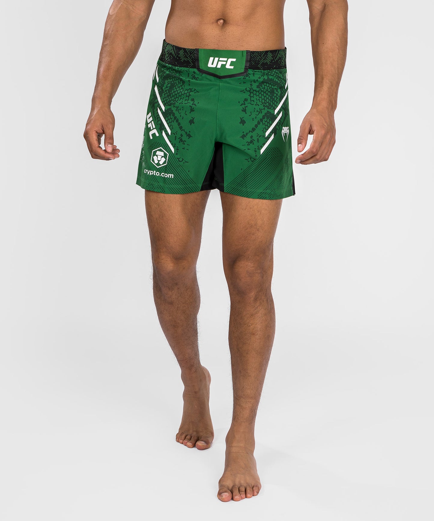 Pantaloncini da combattimento UFC Adrenaline by Venum personalizzati Authentic Fight Night Uomo - Short Fit - Verde