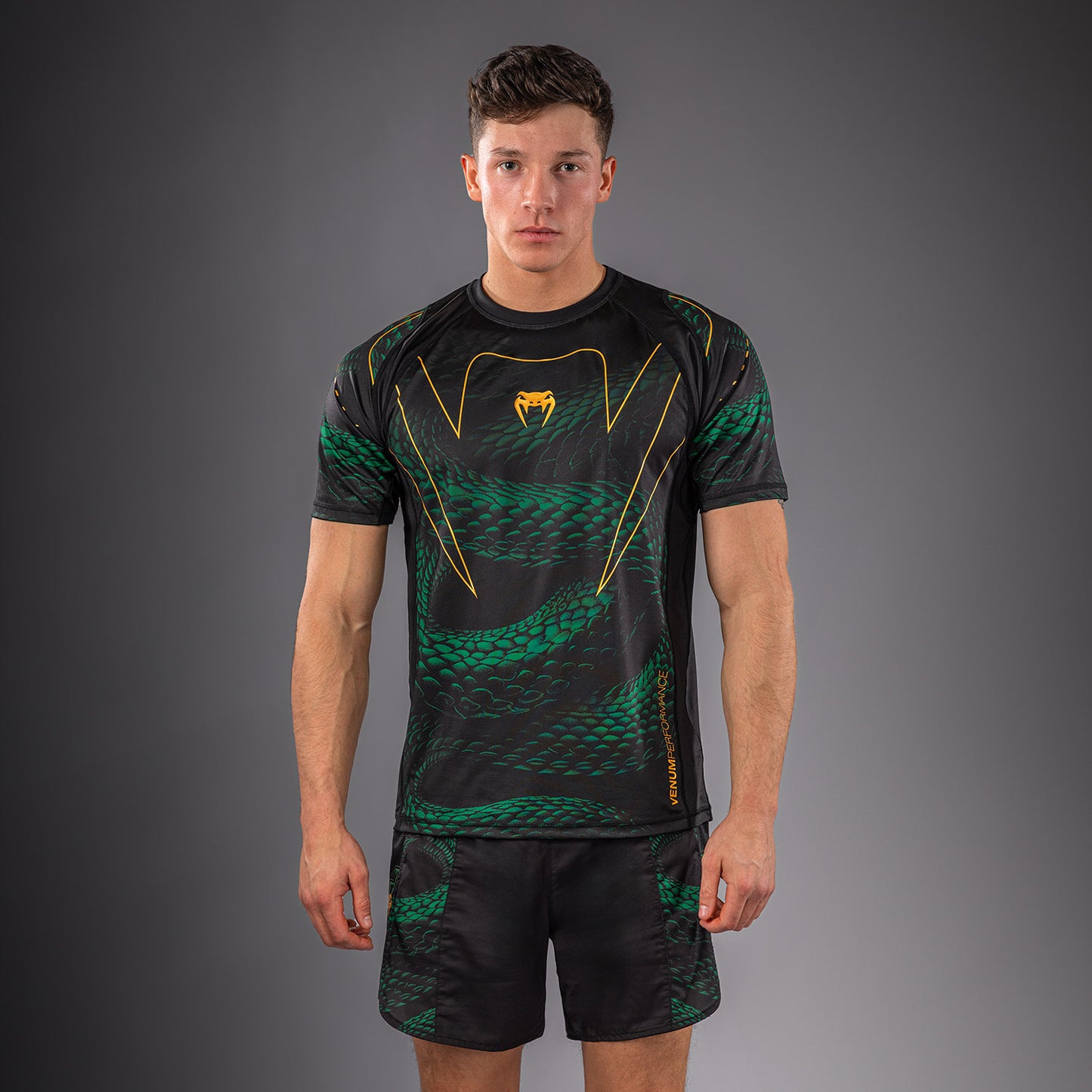 Venum Matupa Maglietta Dry Tech - Nero/Verde/Oro