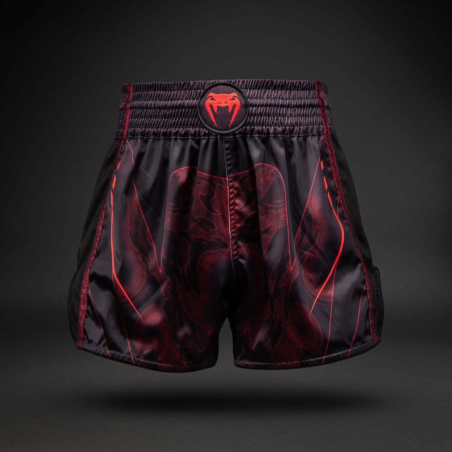 Venum Spectre Pantaloncini Muay Thaï – Nero/Rosso