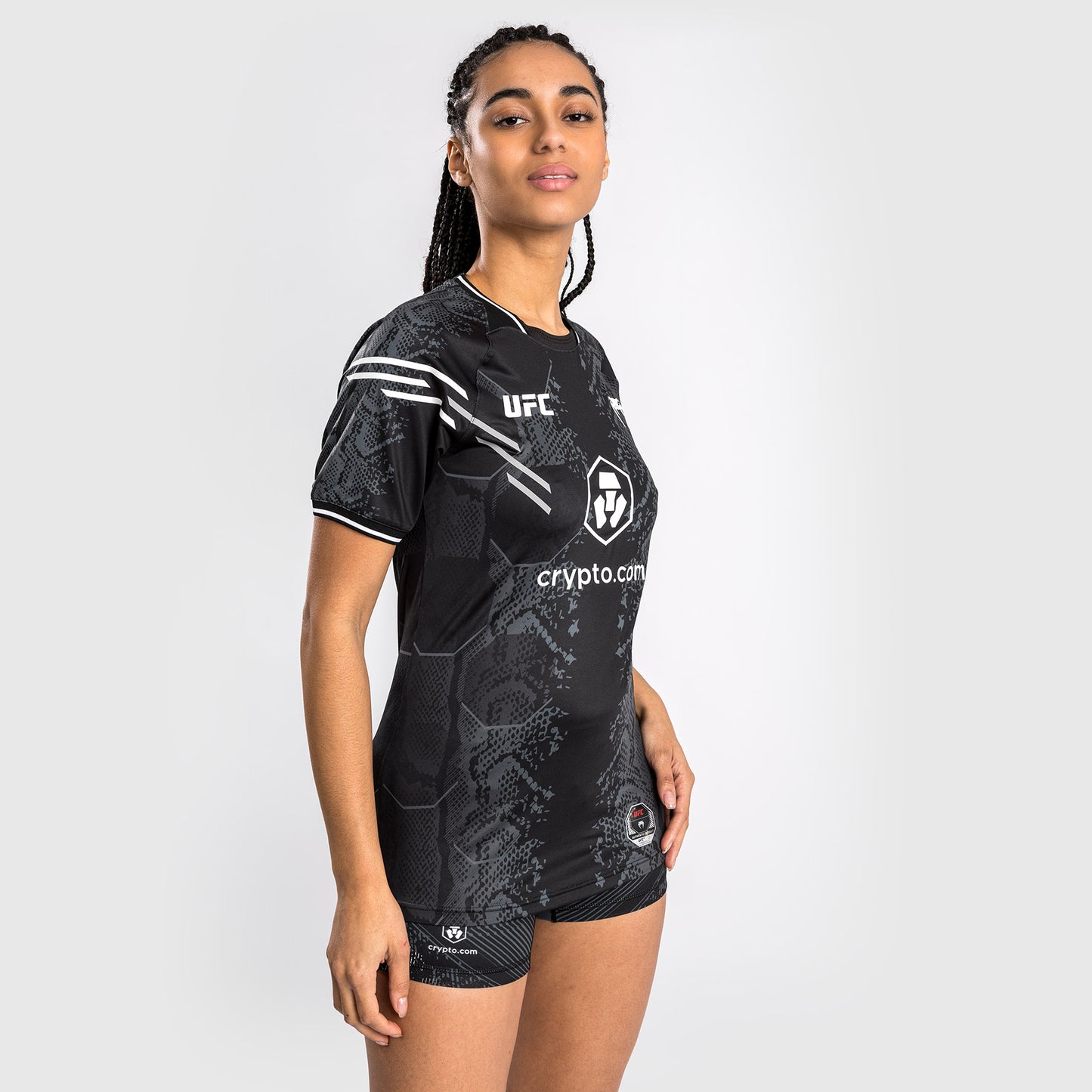 UFC Adrenaline by Venum Authentic Fight Night Maglia Walkout da Donna - Nero