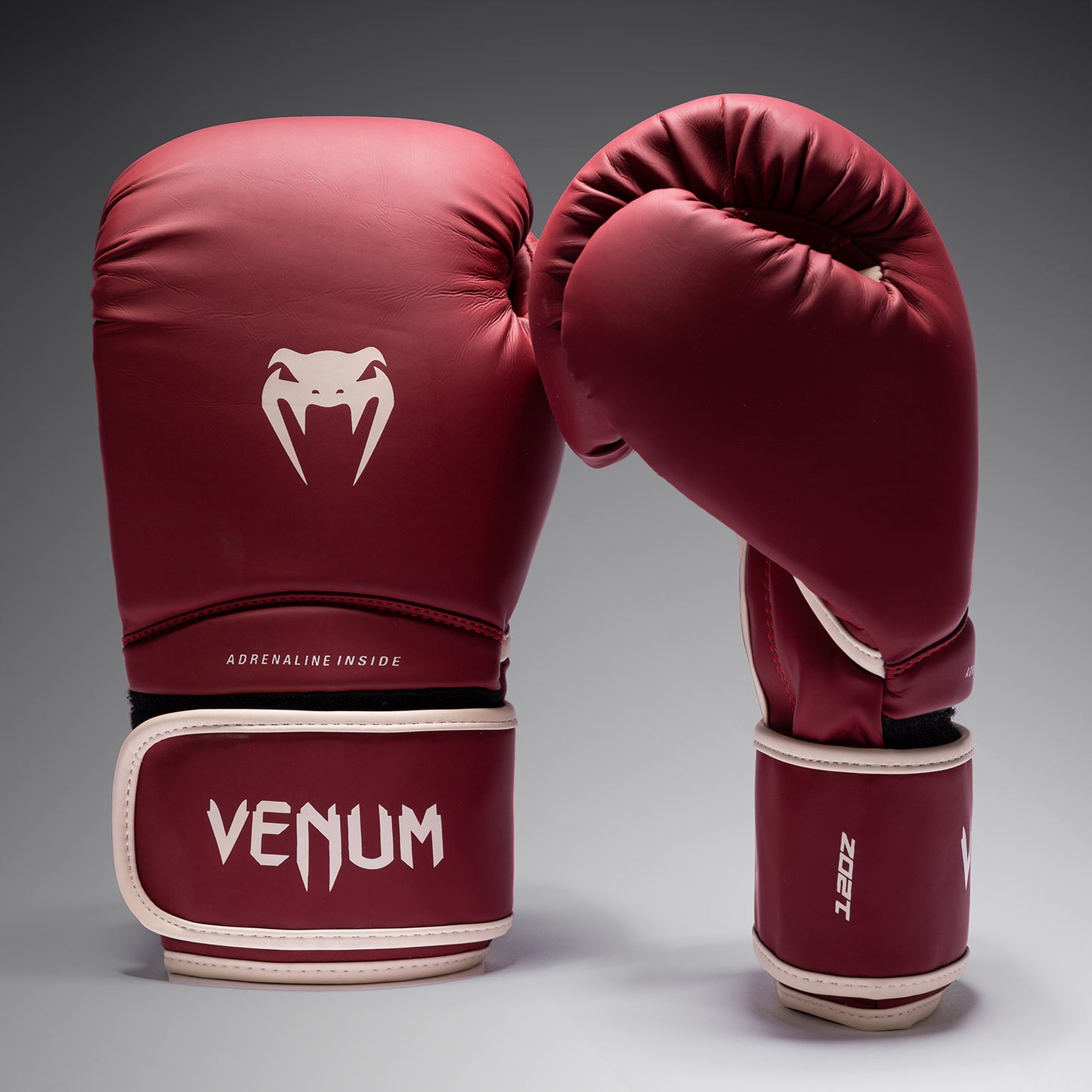 Venum Contender 1.5 Guantoni da Boxe - Borgogna/Sabbia