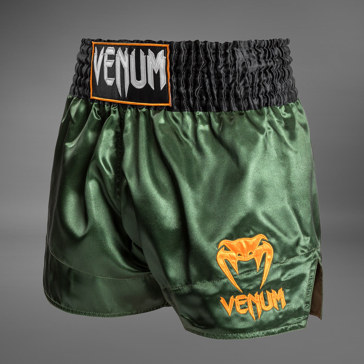 Venum Classic Pantaloncini da Muay Thai - Verde/Oro/Nero