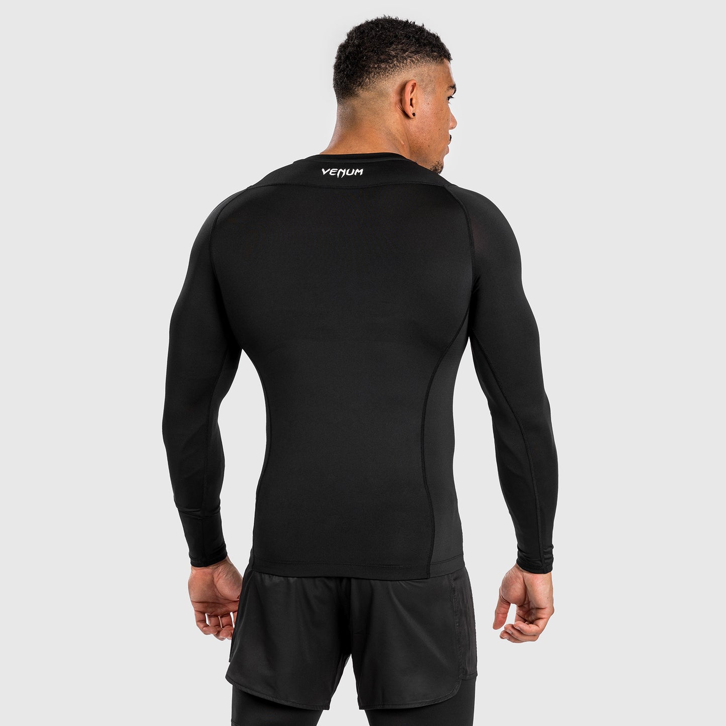 Venum Attack Rashguard a maniche lunghe - Nero/Grigio