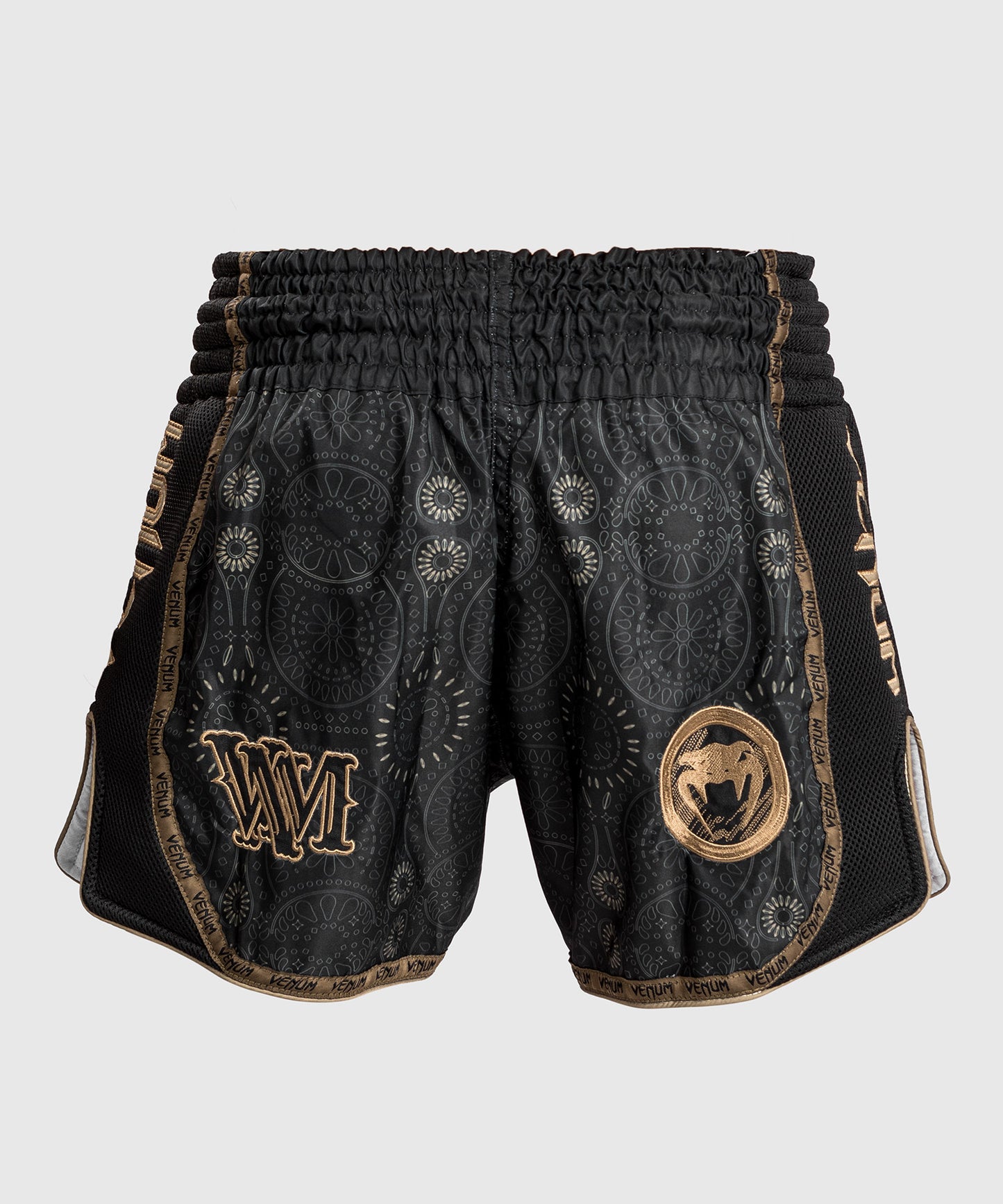 Venum Santa Muerte Dark Side - Pantaloncini Muay Thai - Neri/Marroni