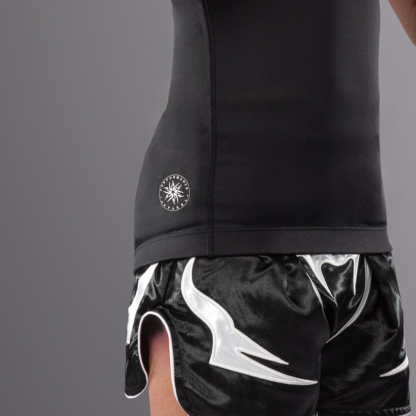Venum Contender Rashguards per Bambini Maniche Corte - Nero