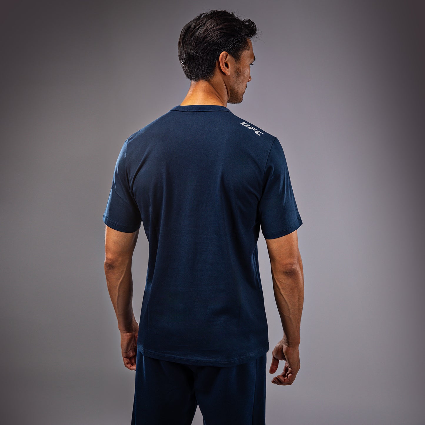 UFC Fusion by Venum Fight Week Maglietta a Manica Corta per Uomo - Blu oceanico