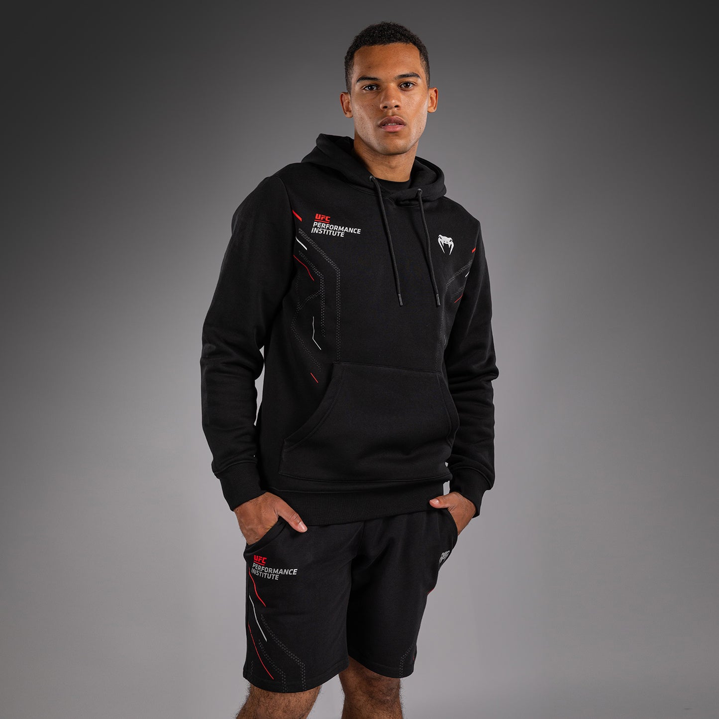 Venum UFC PI 3.0 Felpa con Cappuccio – Nero