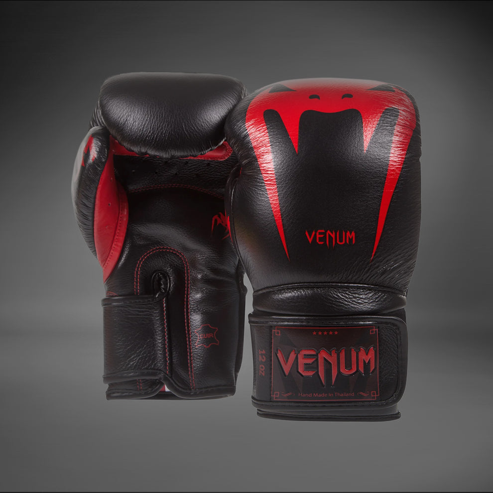 Guantoni da boxe Venum Giant 3.0 - Nappa Pelle Nero Diavolo