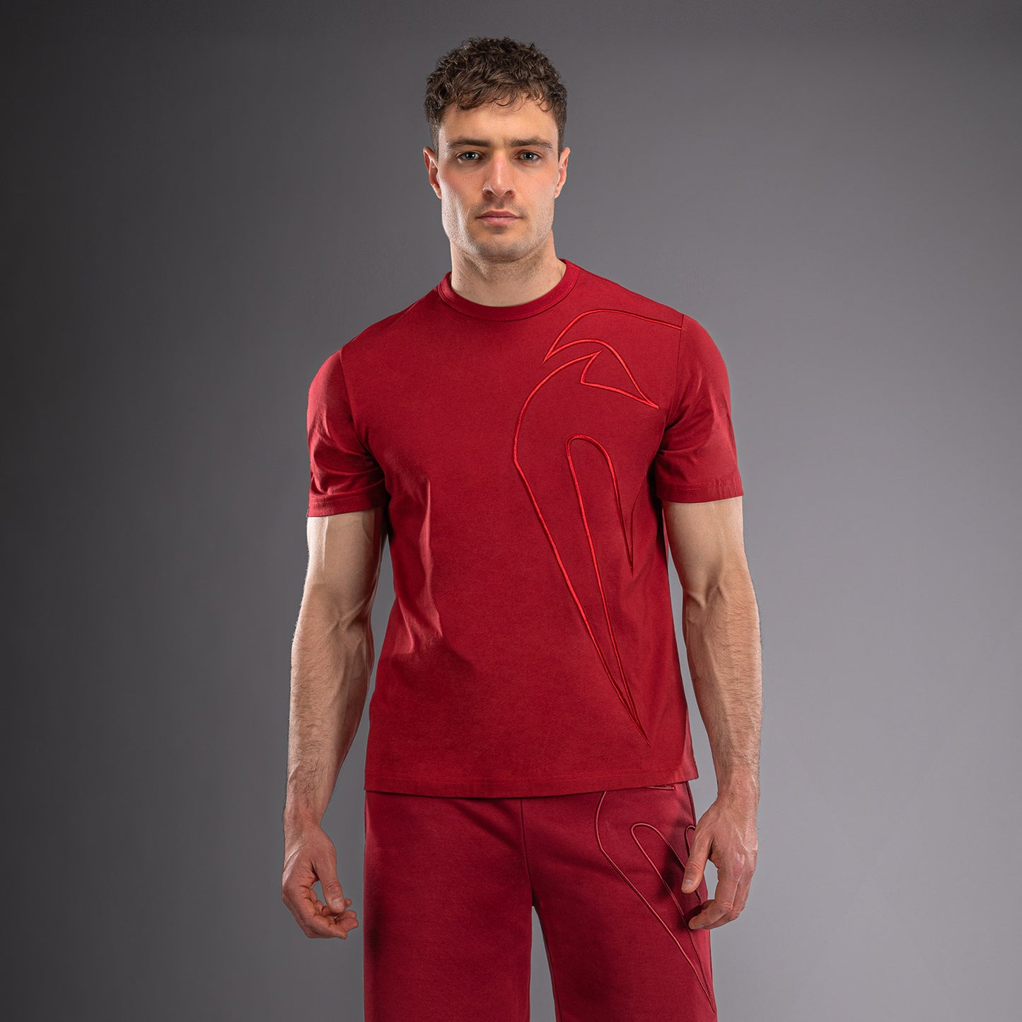 Venum Giant 3D T-shirt in Cotone - Rosso