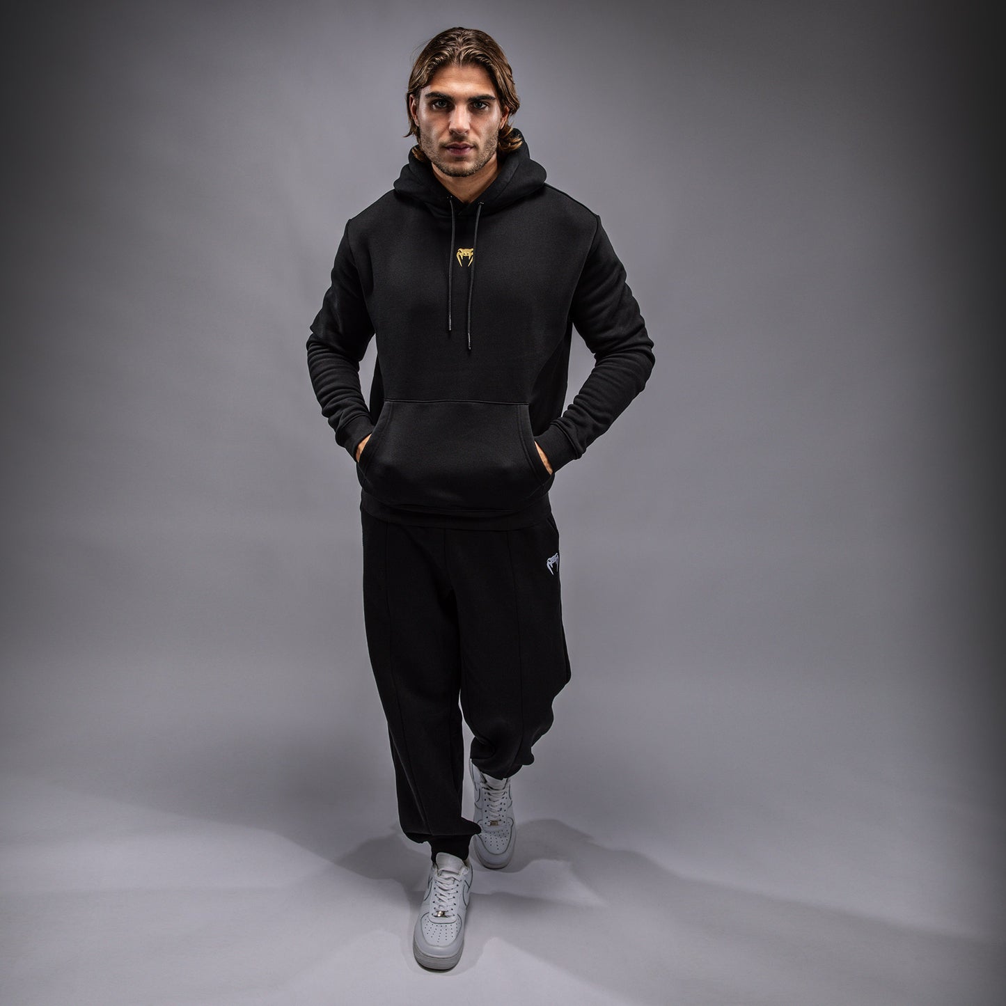 Venum x TEKKEN 8 - Marshall Law Felpa - Nero/Rosso/Oro