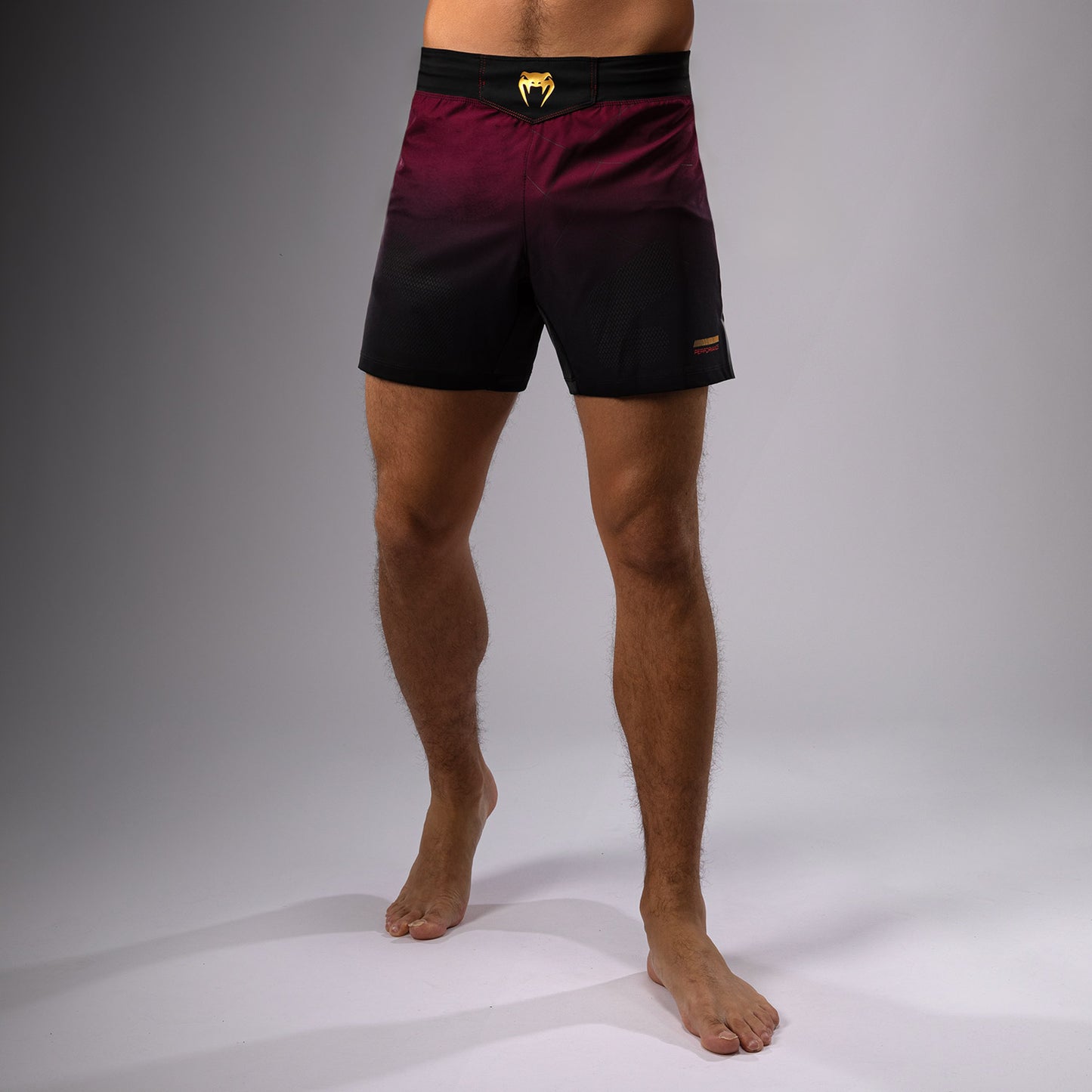 Venum Tactical XT Pantaloncini da combattimento - Nero/Borgogna/Oro