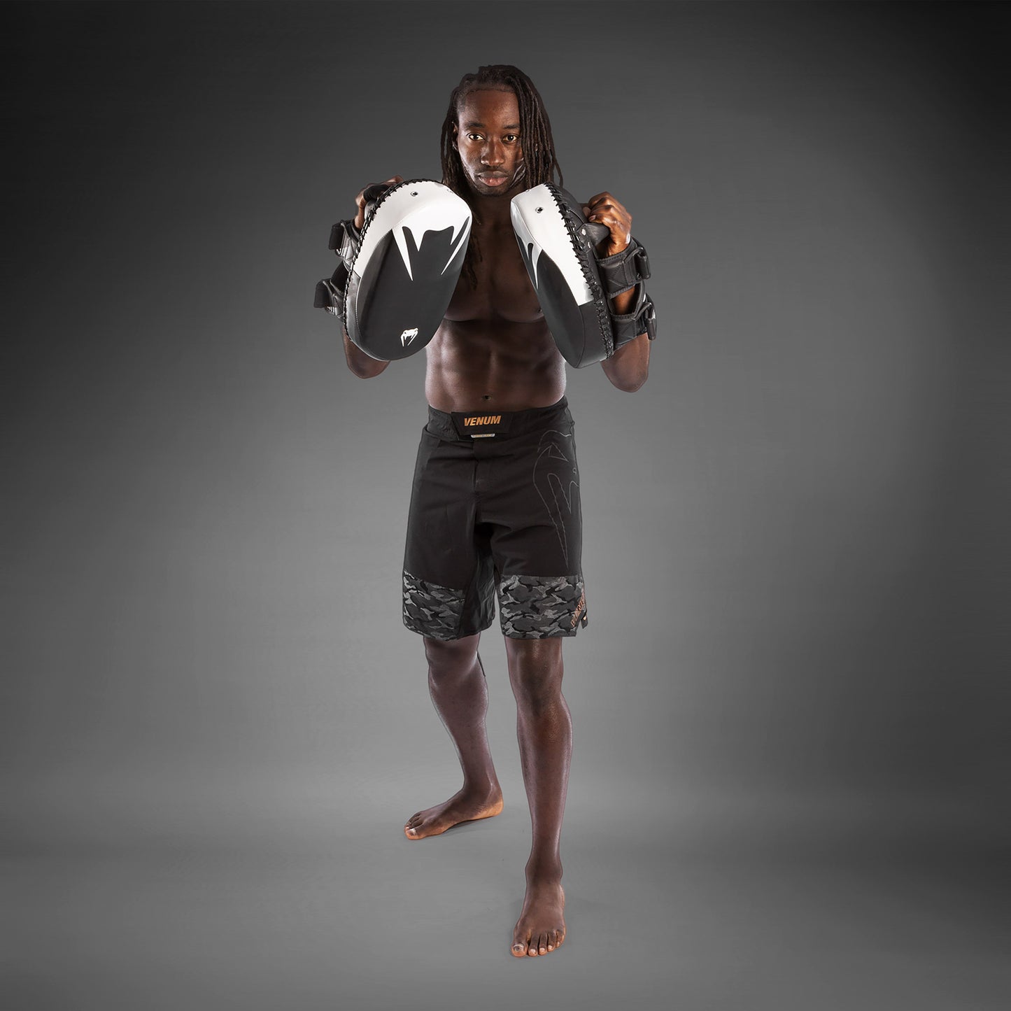 Venum Paos in microfibra Kickboxing 2.0 - Nero/Bianco