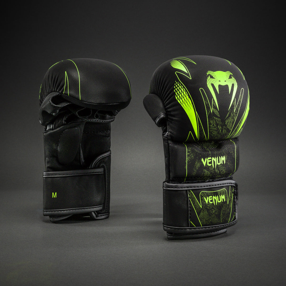 Venum Amazonia Reborn Guanti da sparring MMA - Nero/Verde
