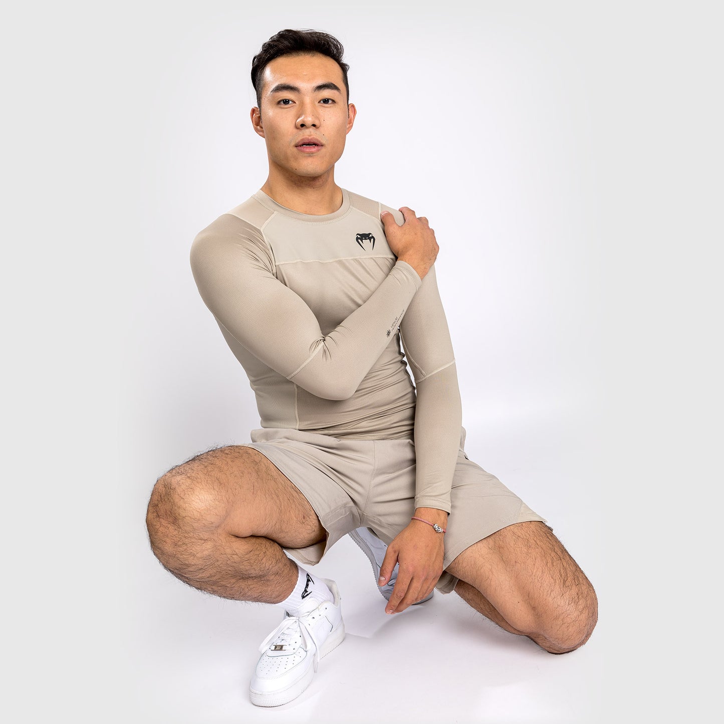 Venum G-Fit Air Rashguard a maniche longhe - Sabbia