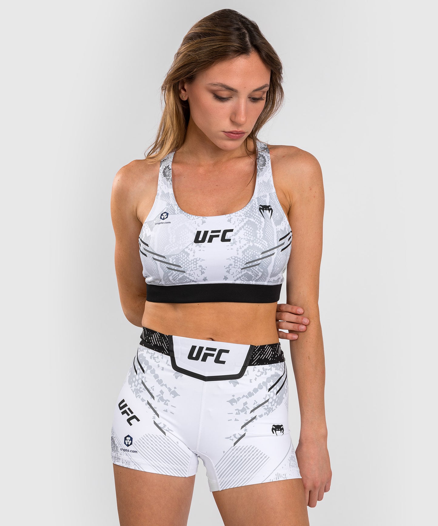 UFC Authentic Adrenaline Fight Night By Venum Donna Reggiseno sportivo - Bianco