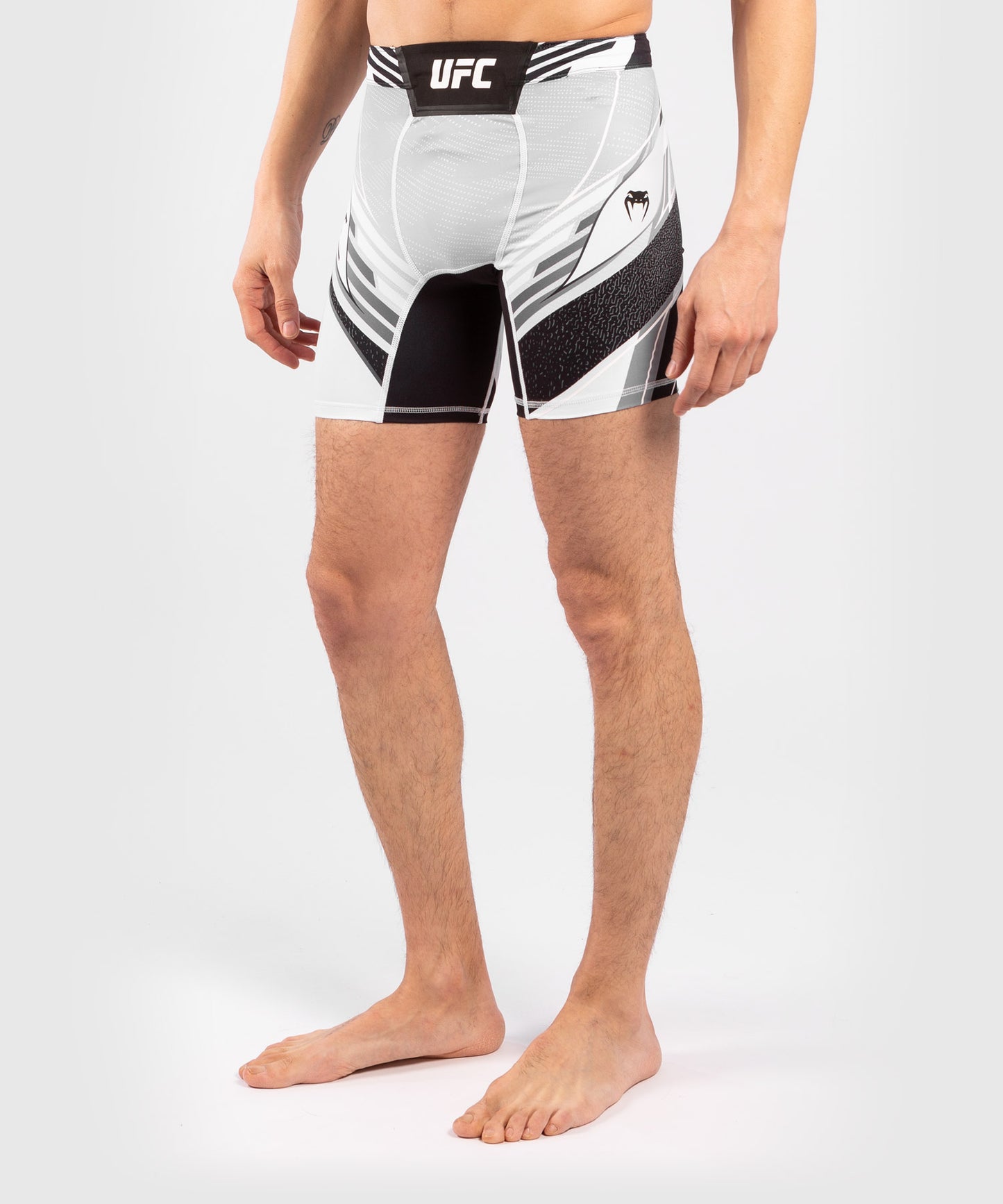 Pantaloncini da Vale Tudo Uomo UFC Venum Authentic Fight Night - Vestibilità Lunga - Bianco