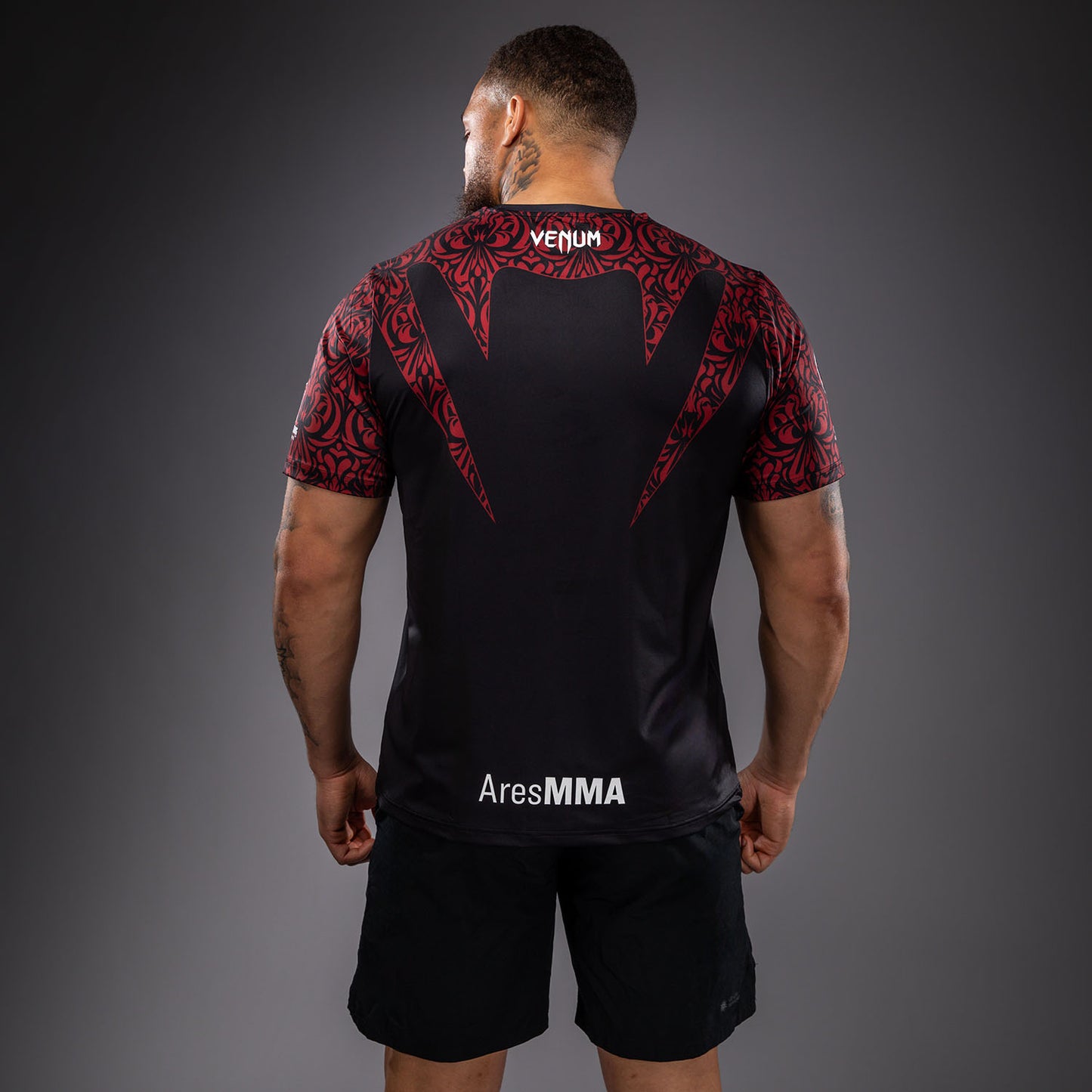 Venum Bulgarian Top Team (BTT) Maglietta Dry Tech – Nero/Rosso