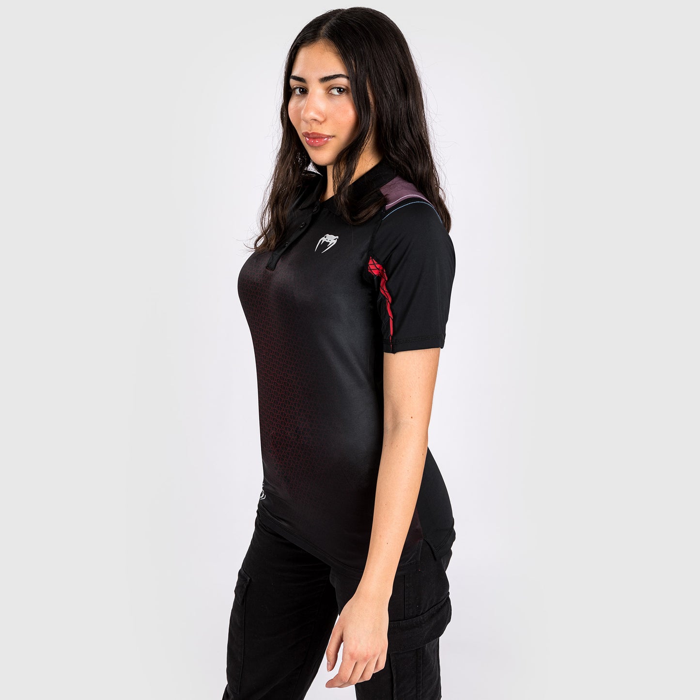 Venum x Dodge Banshee Polo Dry Tech da donna - Nero