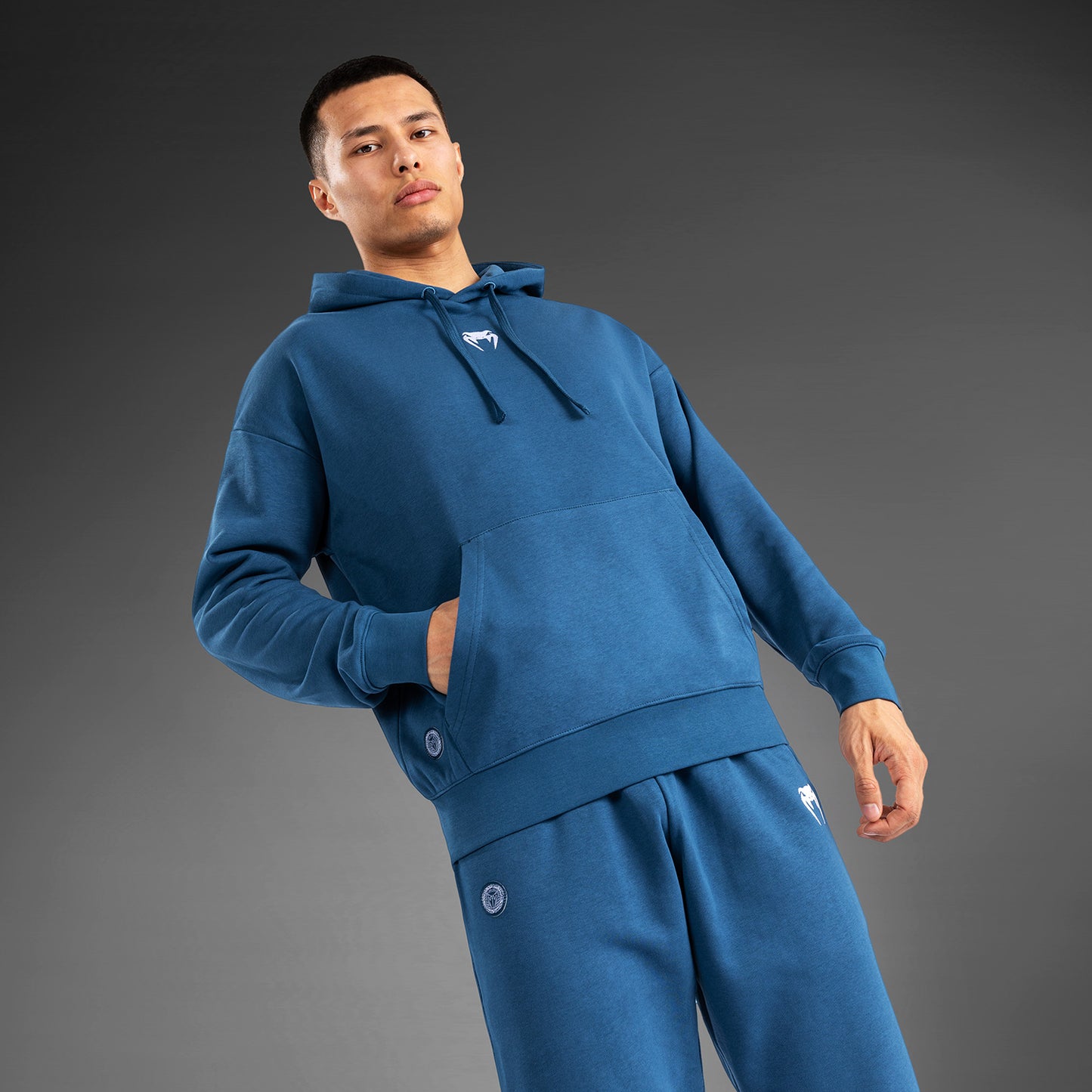 Venum Vortex XL Felpa con cappuccio da Uomo - Blu navy