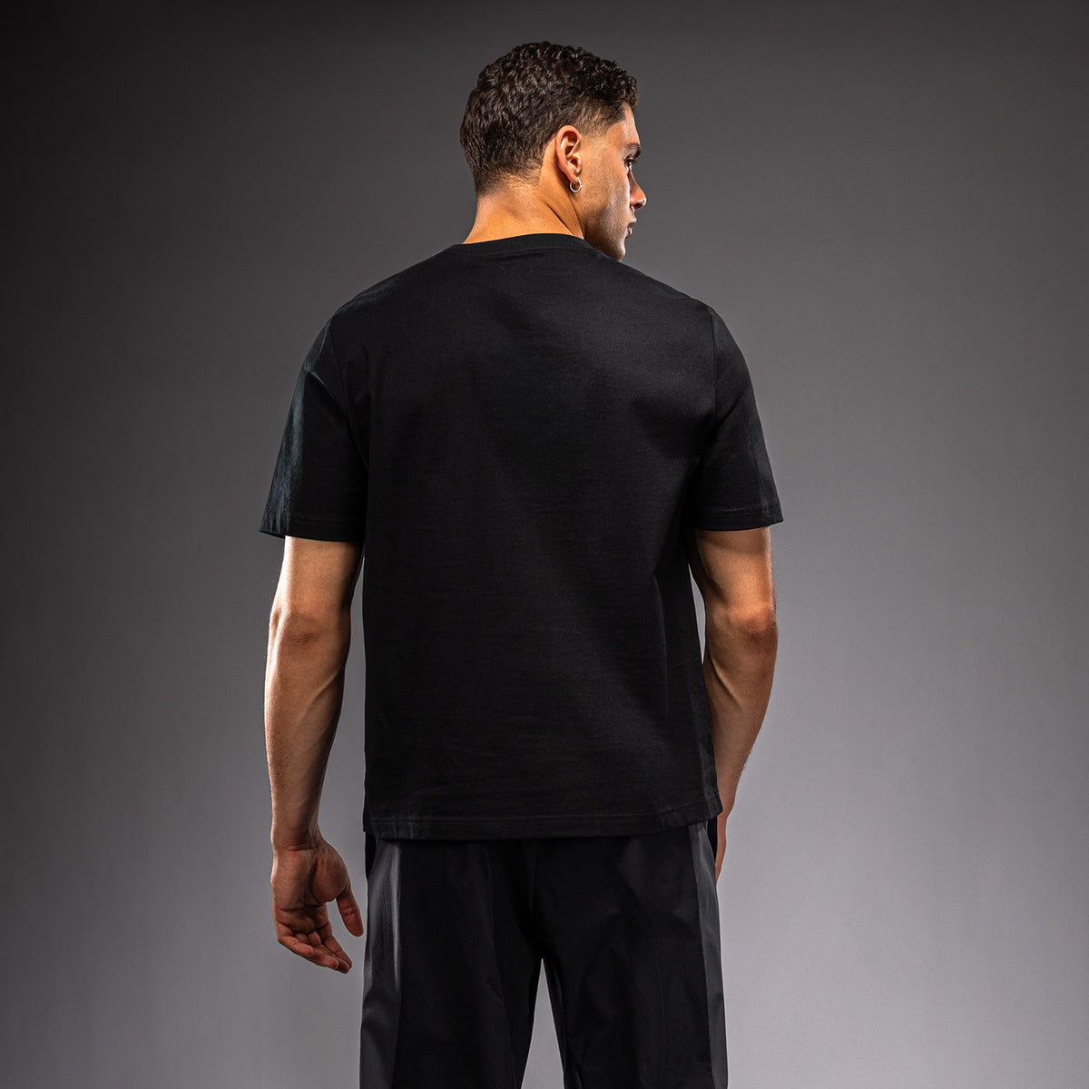Venum Essential T-shirt in cotone - Nero/Oro