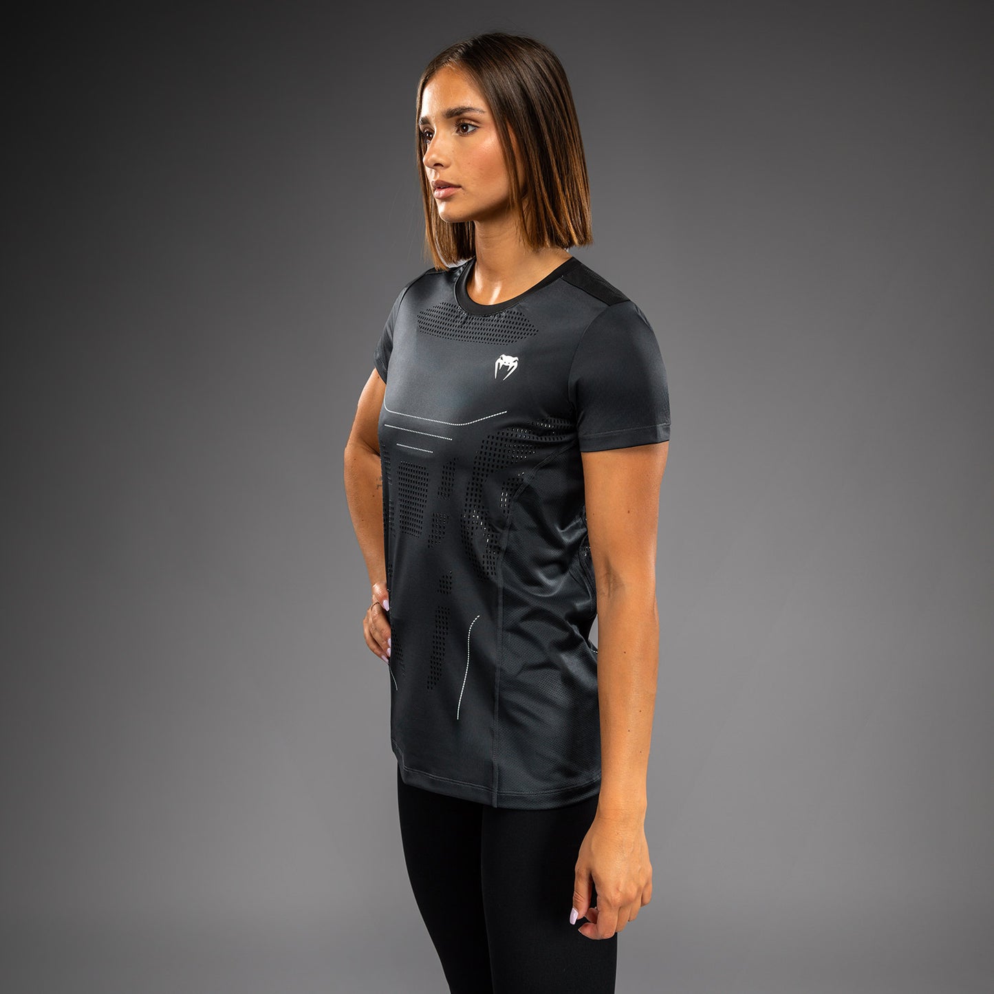 Venum Technical 3.0 Maglietta Dry Tech da Donna - Storm Grey