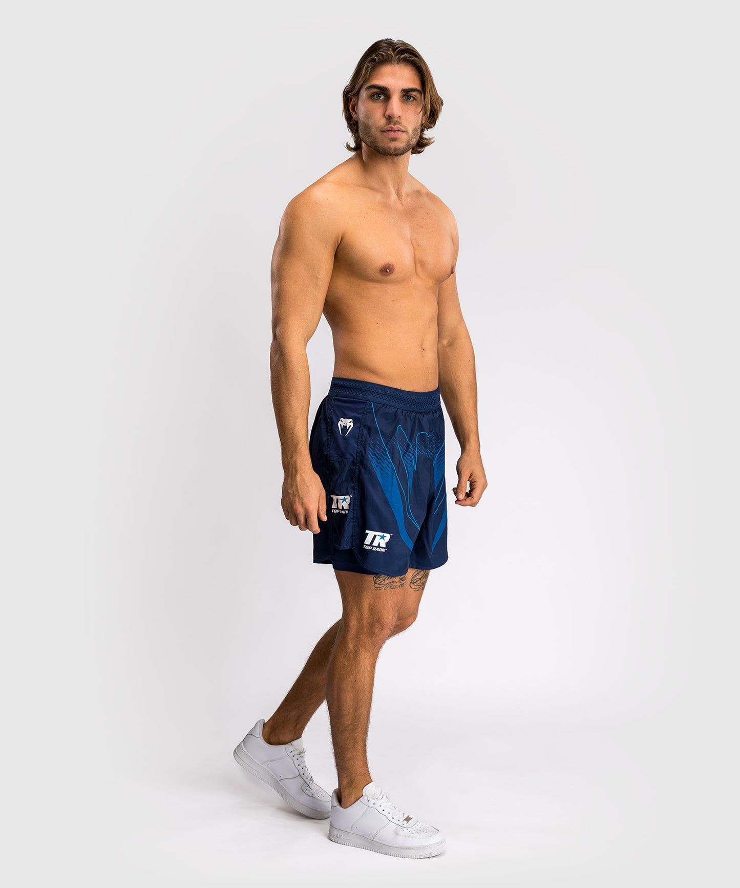Venum x Top Rank Original Pantaloncini da Allenamento da Uomo - Blu Navy
