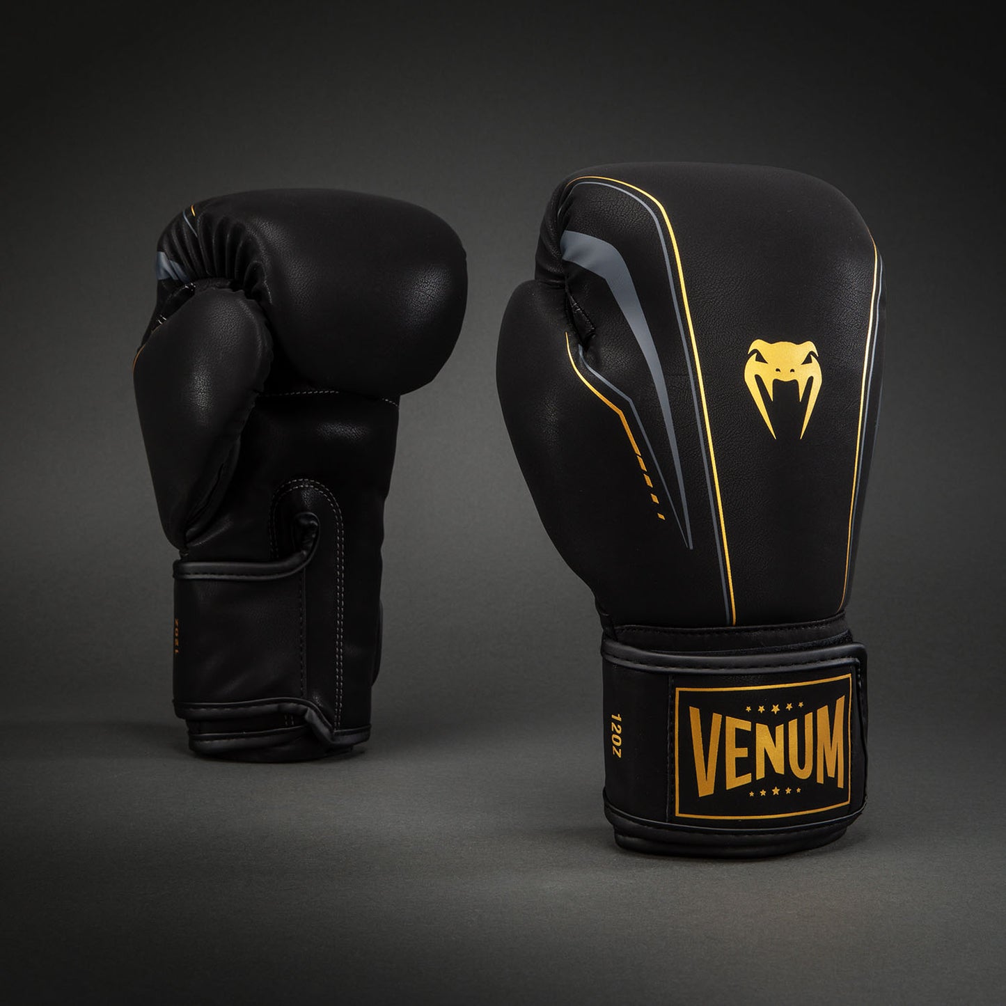 Venum Streamline Guantoni da boxe – Nero/Oro