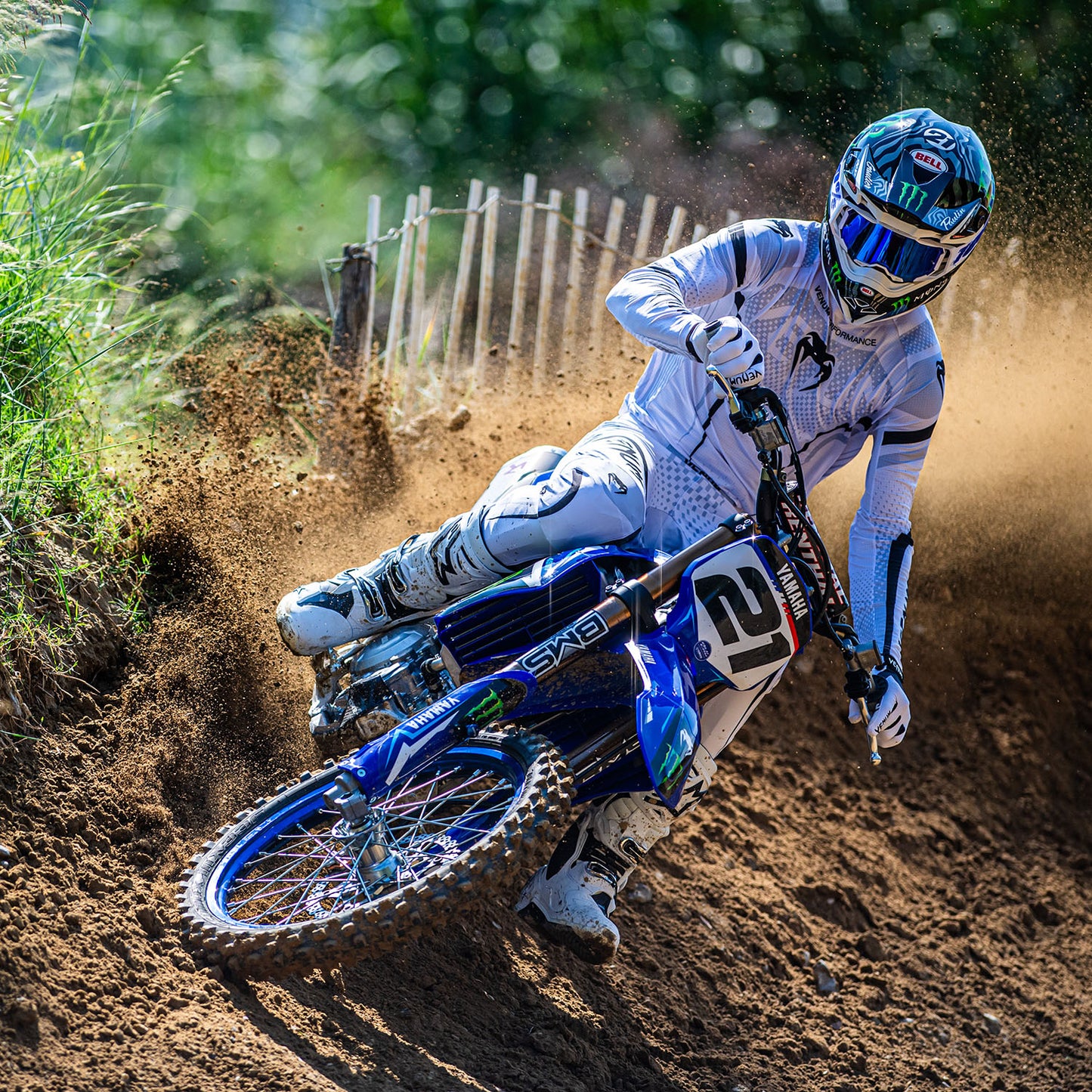 Venum MX Challenger Maglia da Motorsports - Bianco