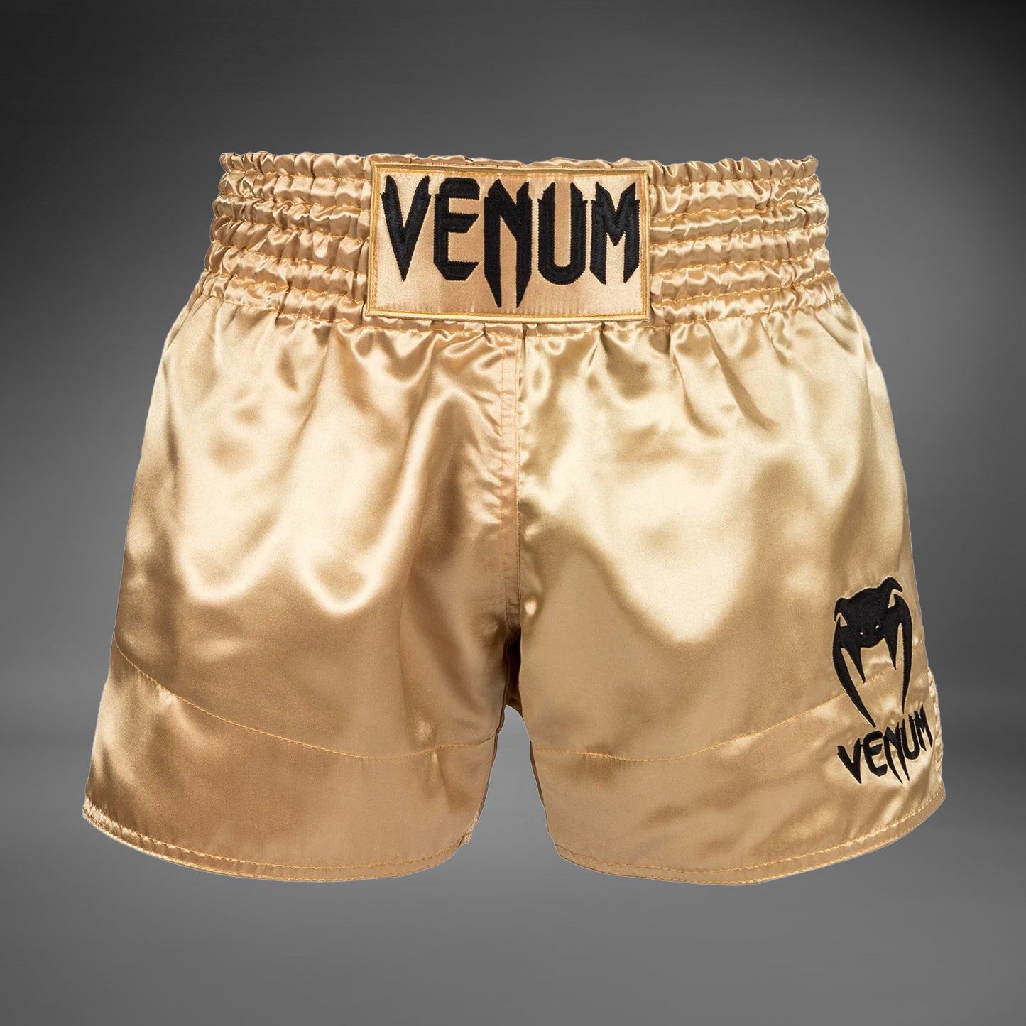 Venum Classic Pantaloncini da Muay Thai - oro/neri