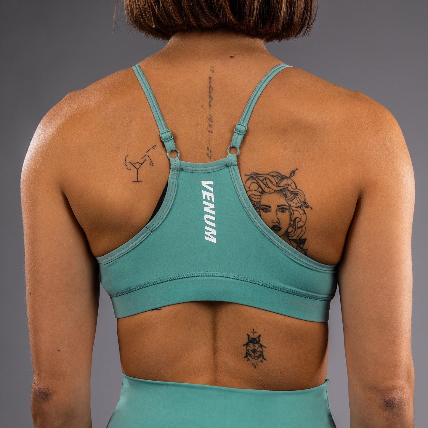 Venum Essential Low Impact Sports Bra da Donna - Verde Acqua