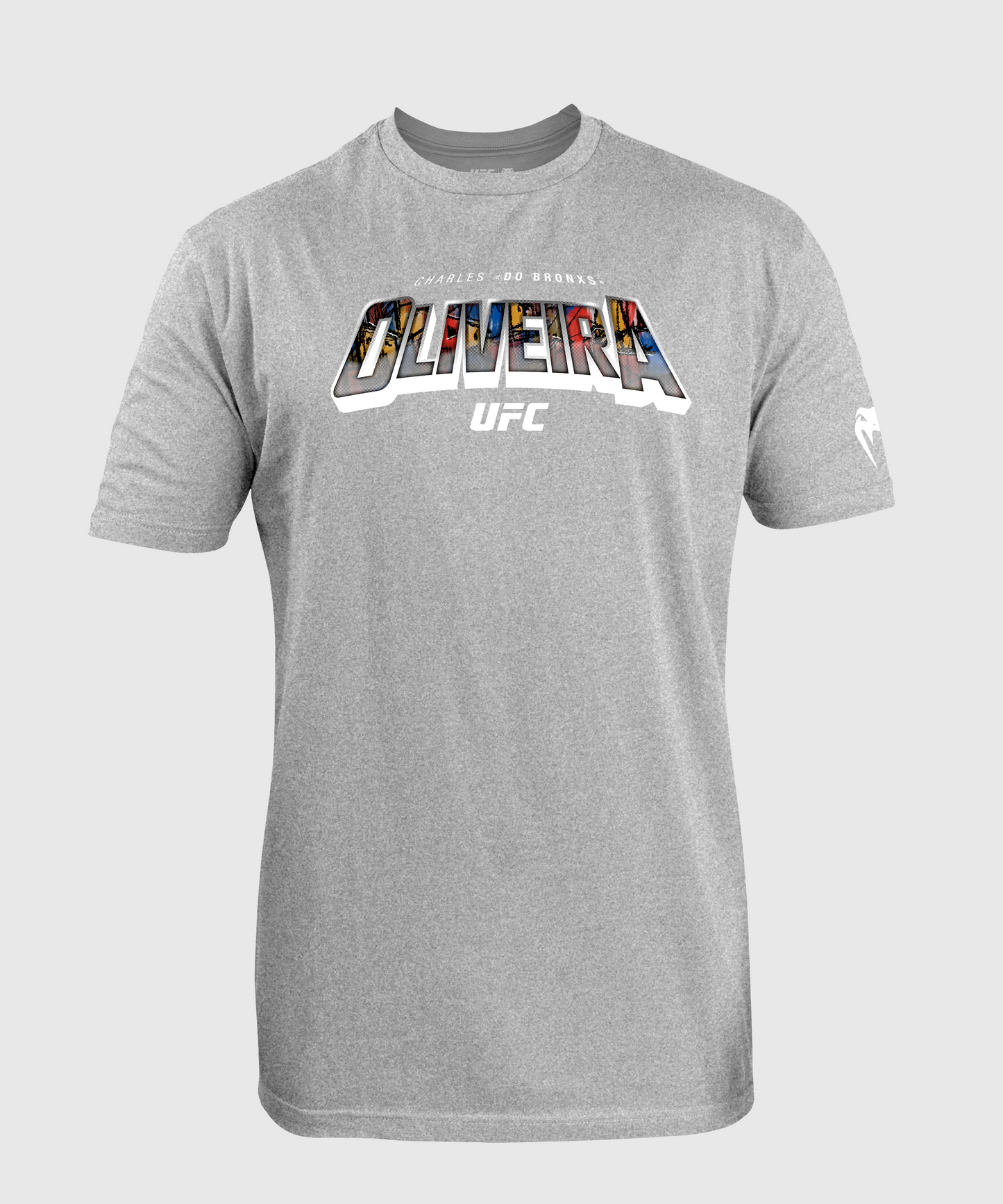 UFC Unrivaled by Venum Charles Oliveira Maglietta Uomini - Grigio Heather