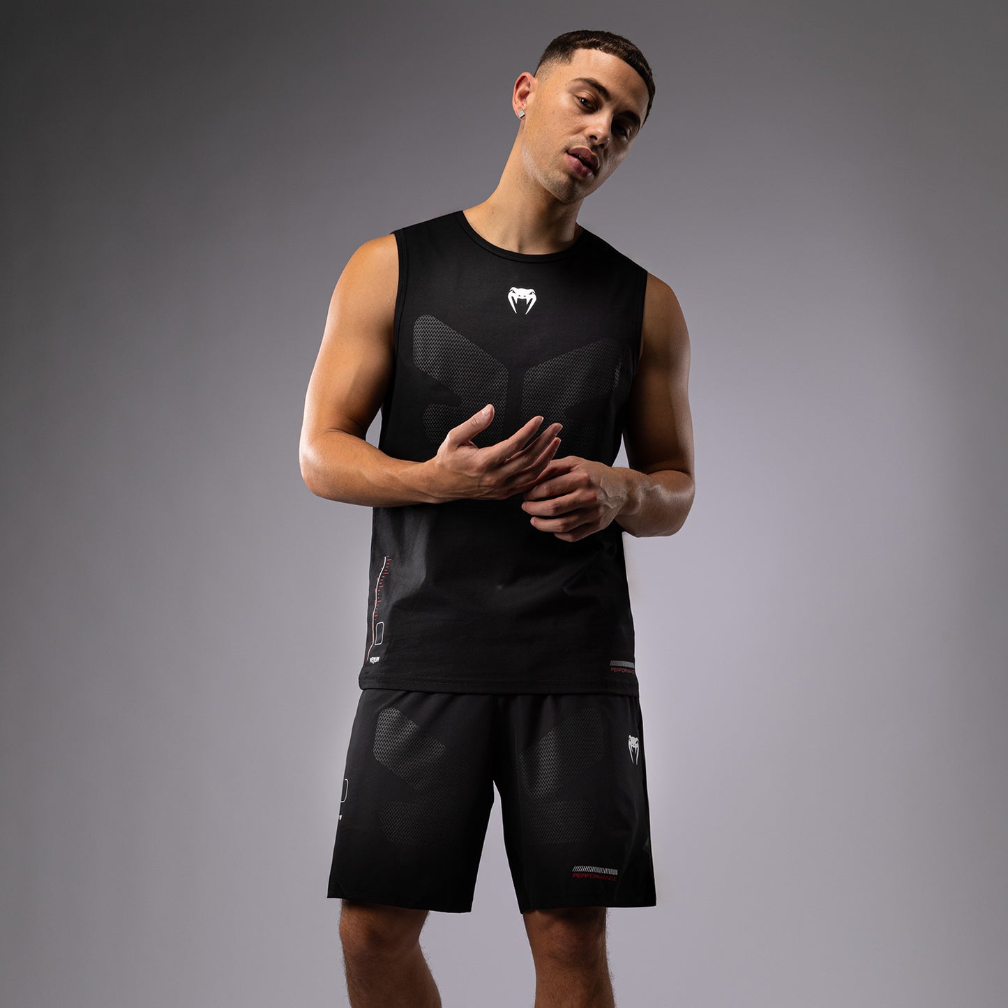Venum Tactical XT Canotta - Nero/Rosso fuoco