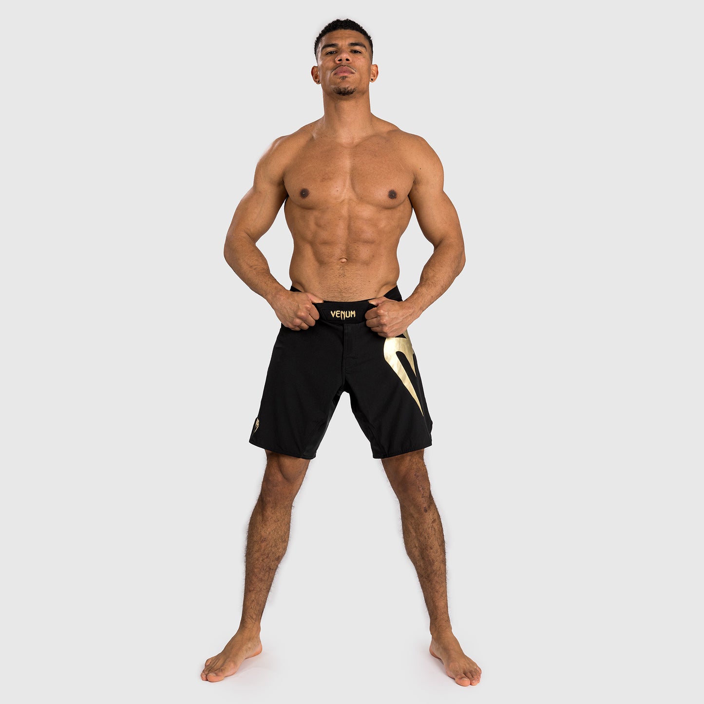 Venum Light 5.0 Fightshorts - Nero/Oro