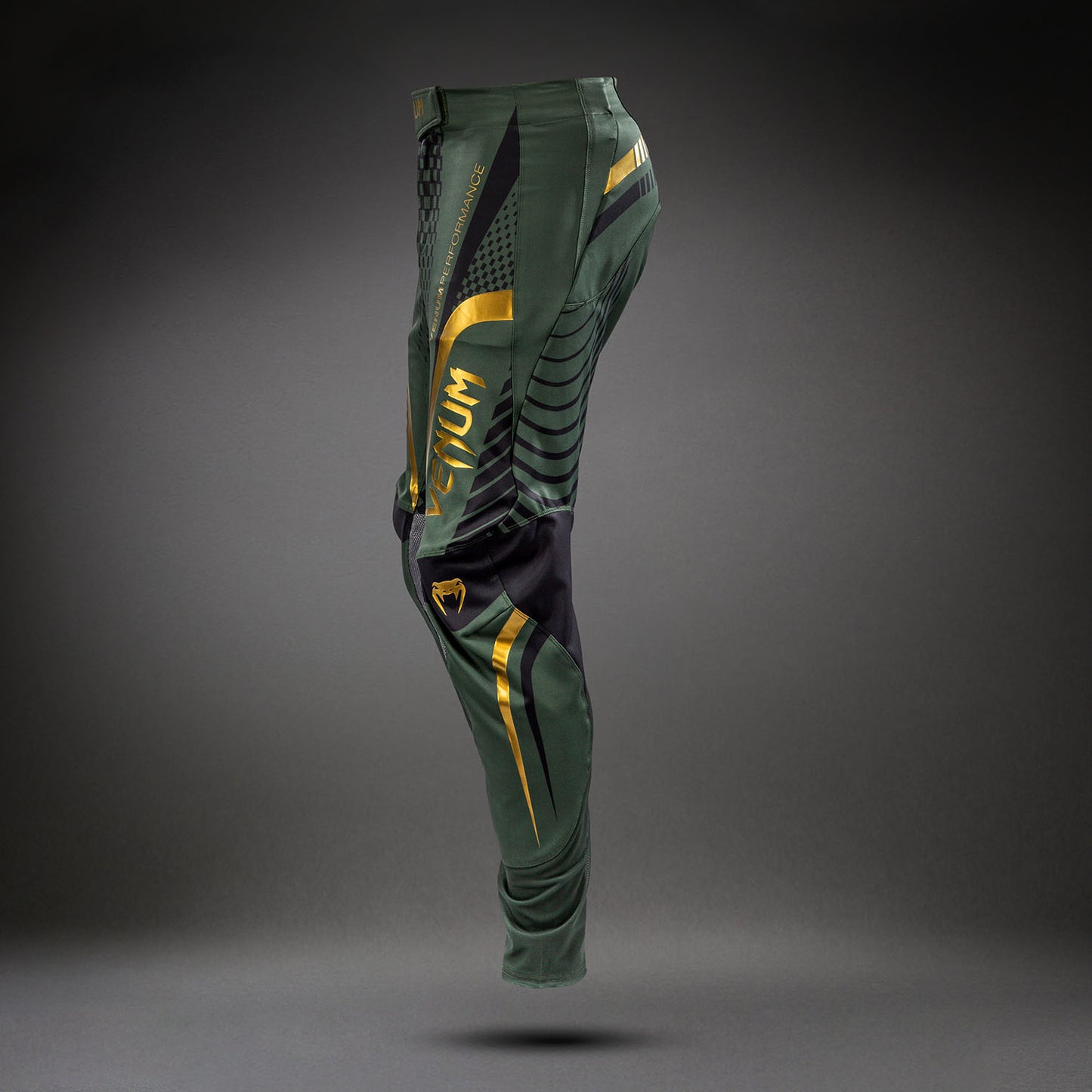Venum MX Challenger Pantaloni da Motorsports - Nero/Verde/Oro