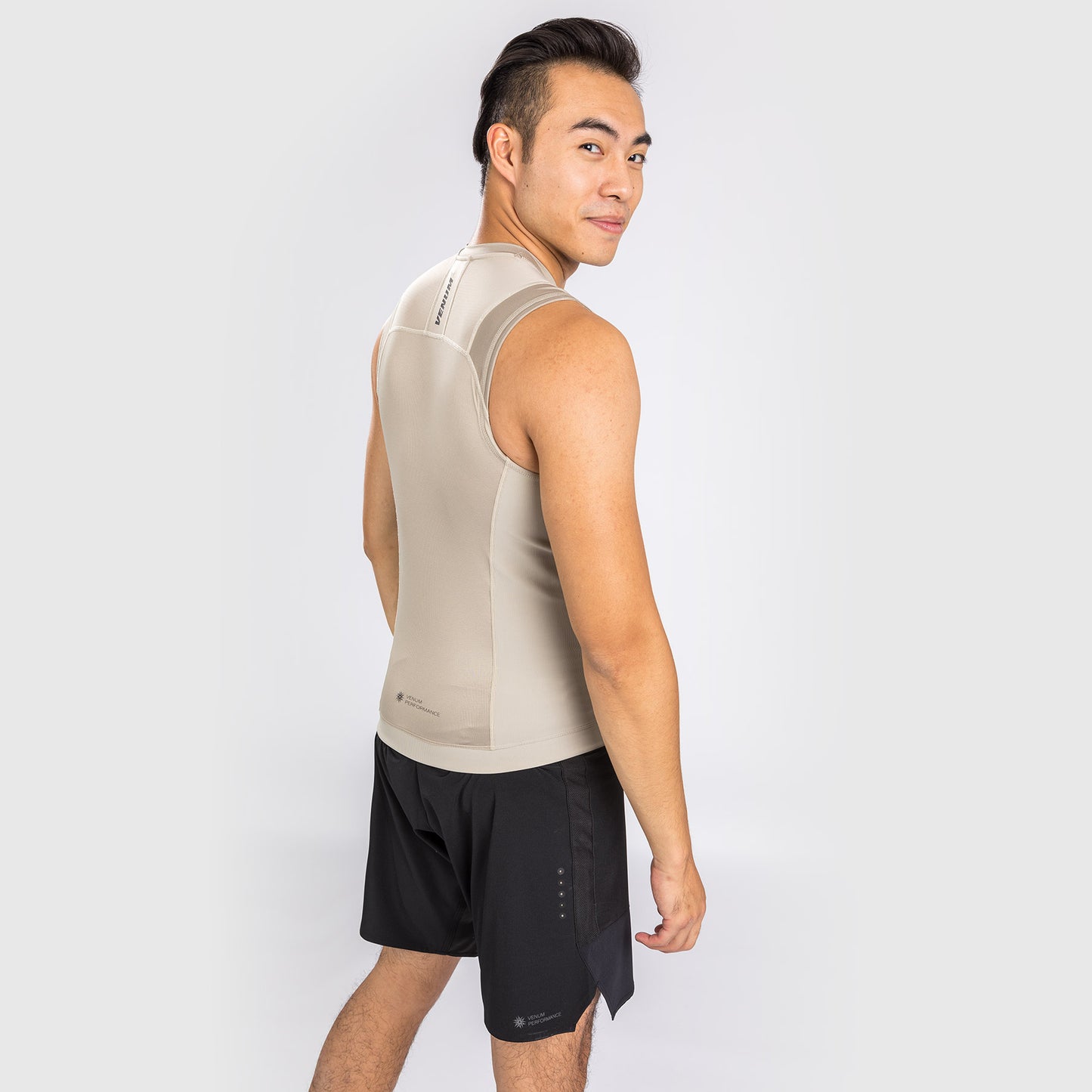 Venum G-Fit Air Rashguard senza maniche - Sabbia