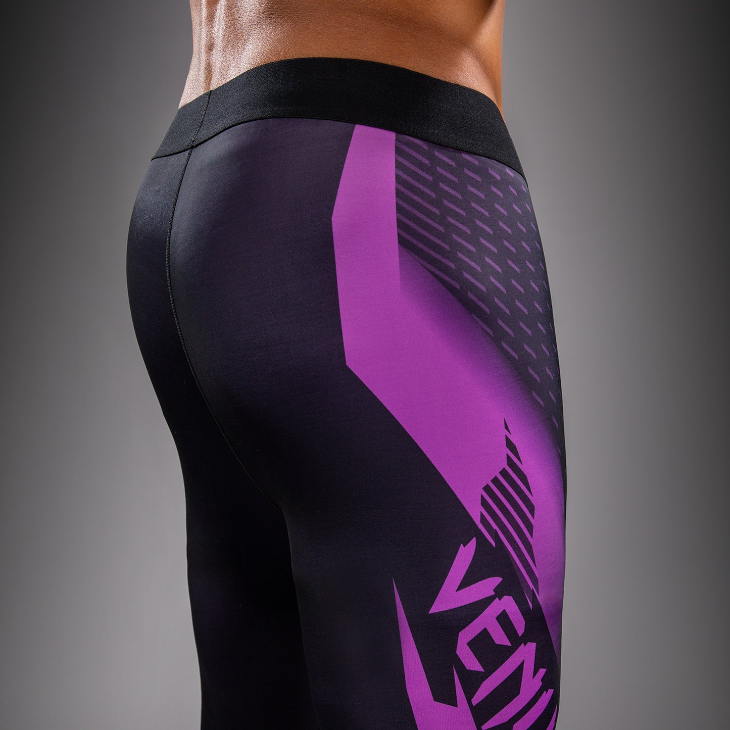 Venum No-Gi 6.0 Spats - Nero/Viola