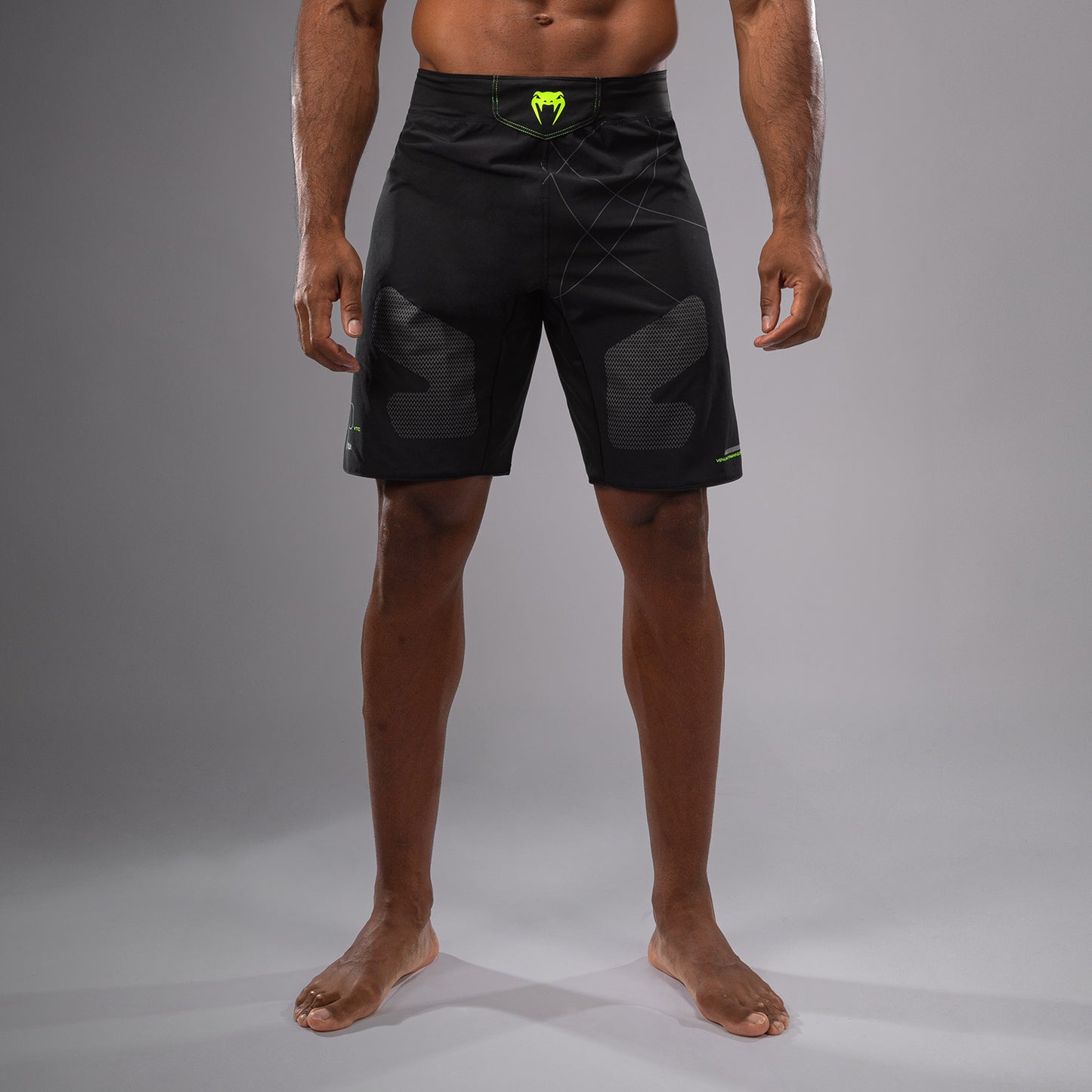Venum Training Camp 4.0 Pantaloncini da combattimento - Nero/Neon Green