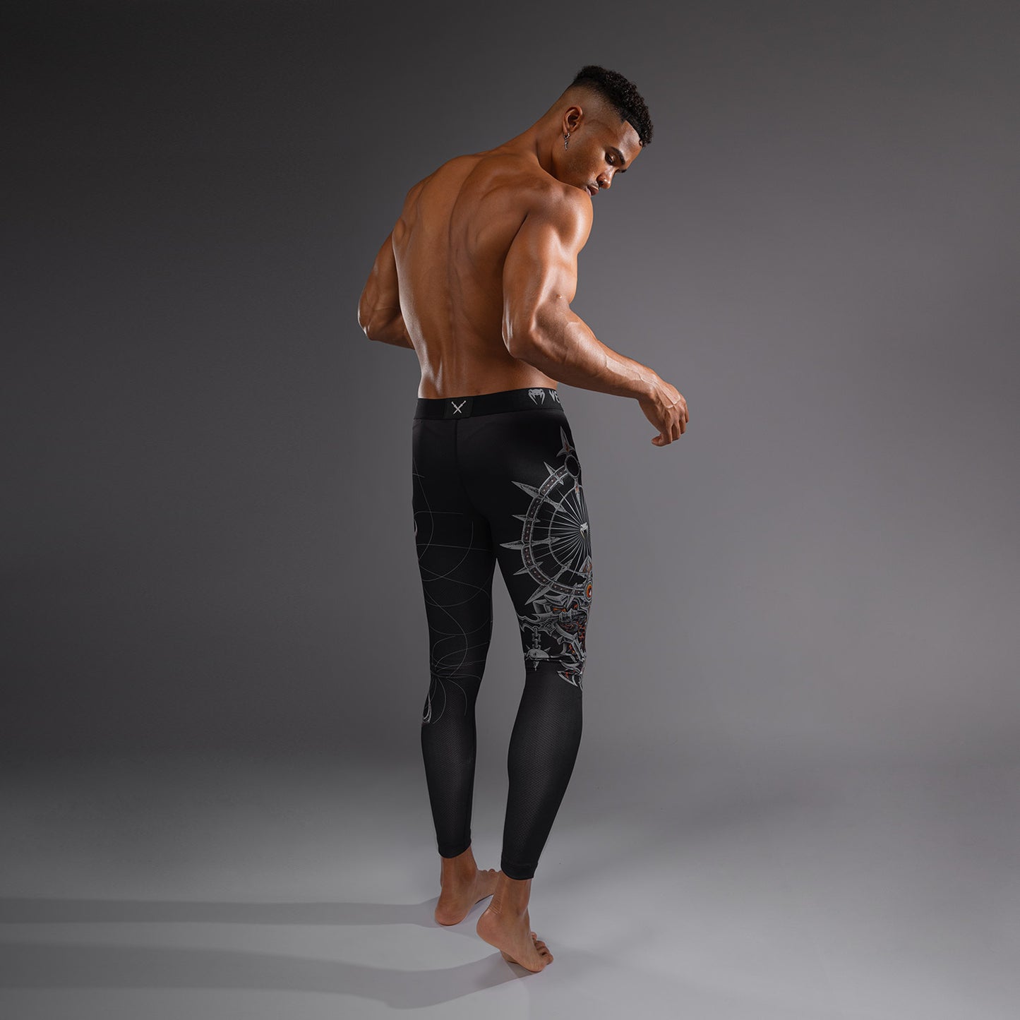 Venum Gladiator 5.0 Pantaloni Da Uomo - Nero/Argento