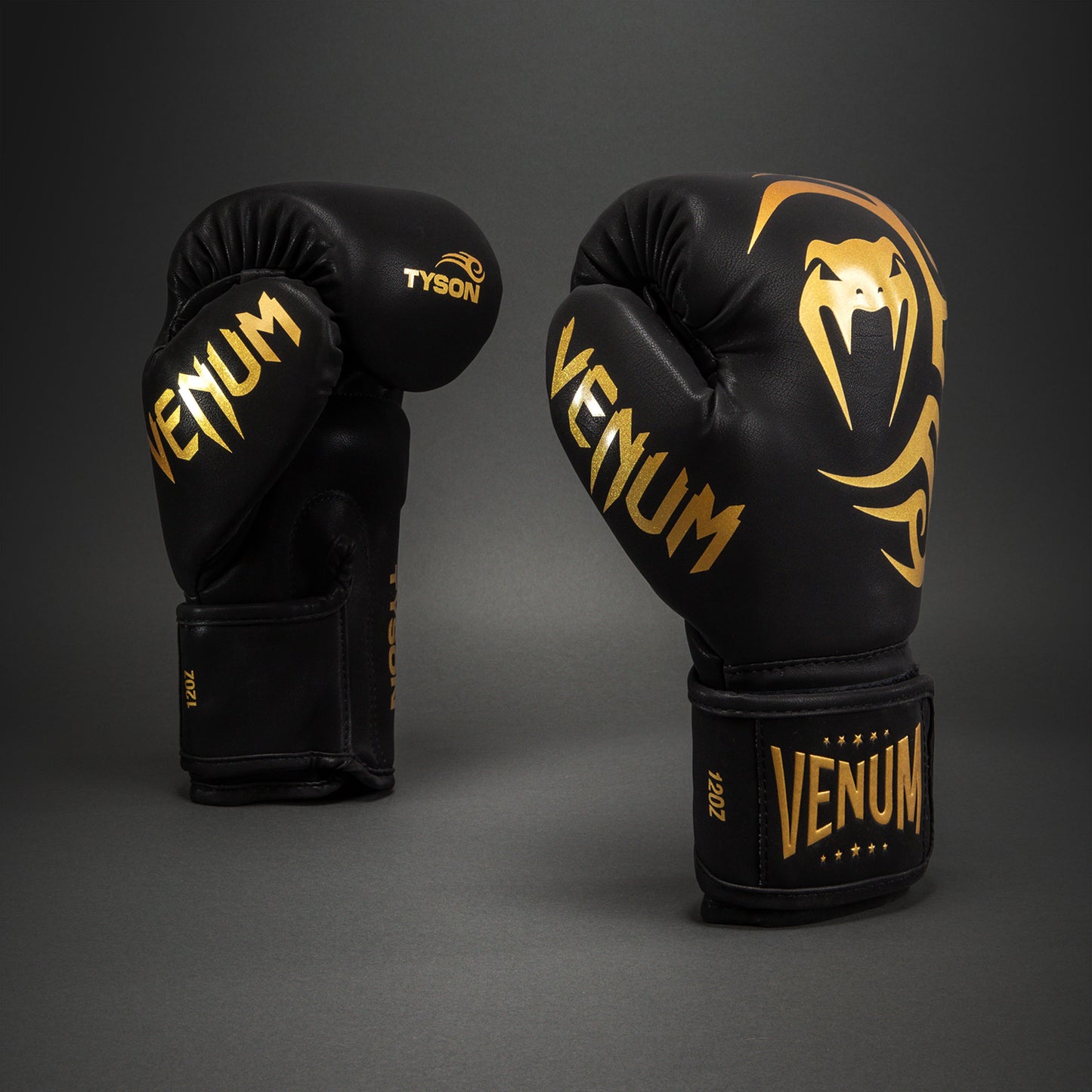 Venum Mike Tyson Guantoni da boxe Replica – Nero/Oro