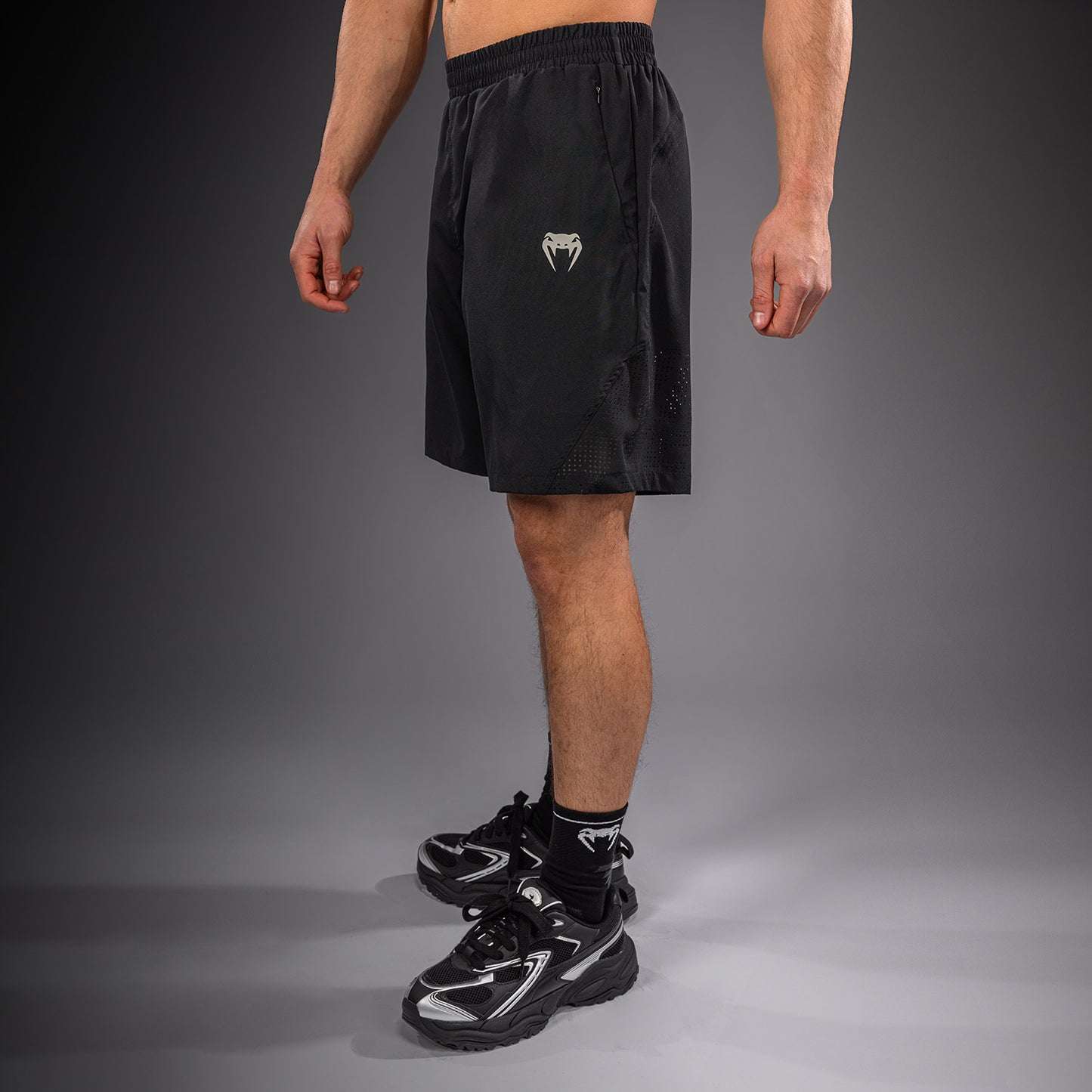 Venum Lazer Pantaloncini da Allenamento - Nero/Grigio