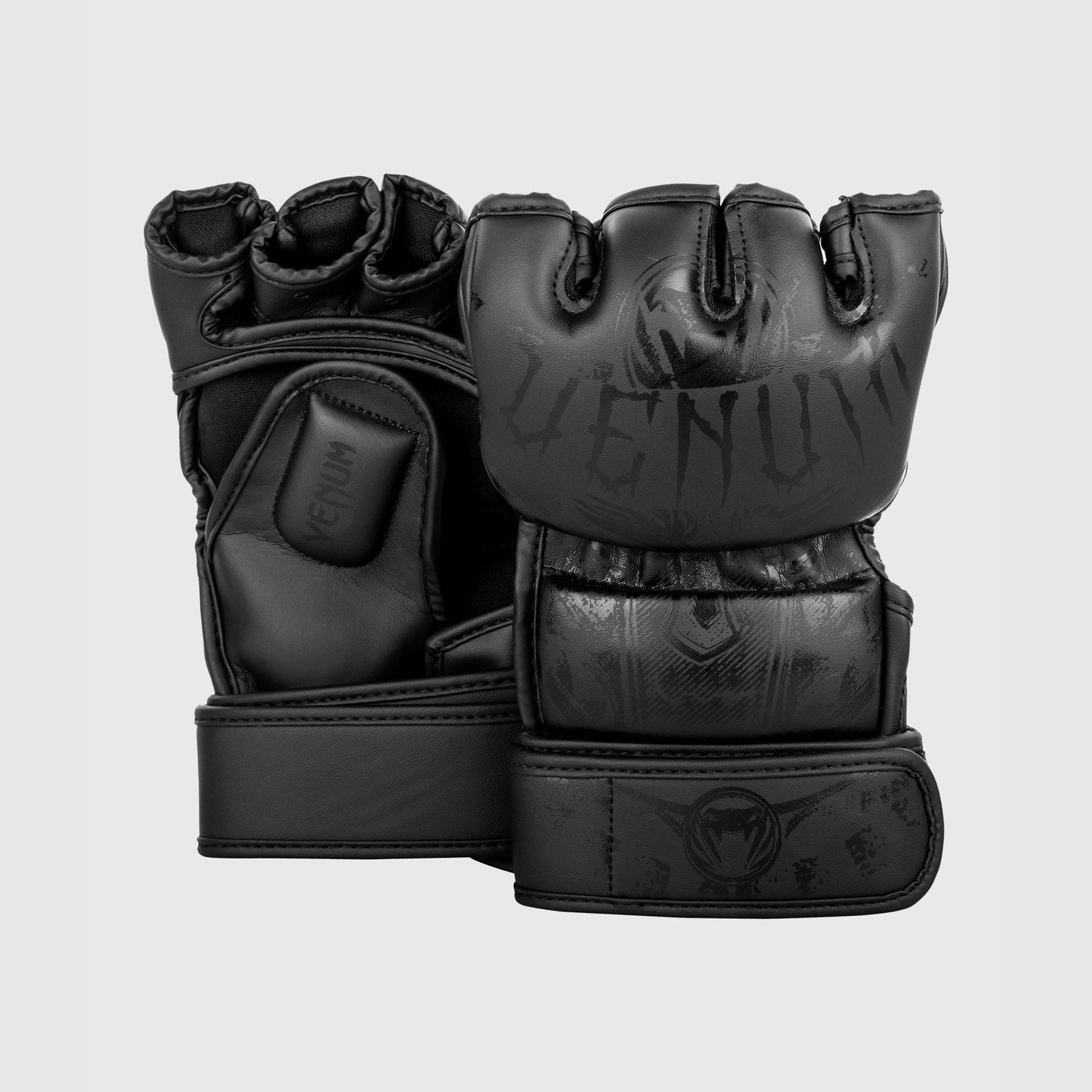 Venum Gladiator 3.0 Guantoni da MMA - Nero opaco