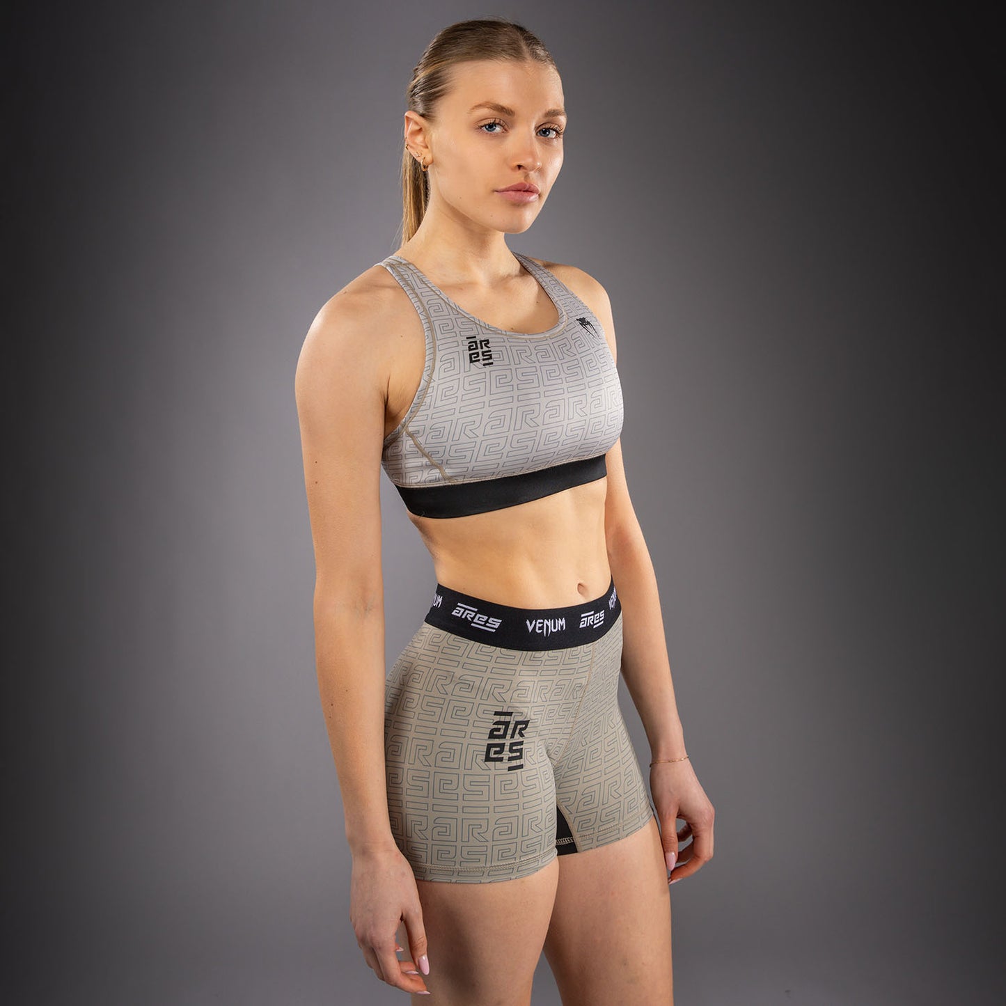 Venum x Ares 2.0 Reggiseno Sportivo da Donna – Sabbia
