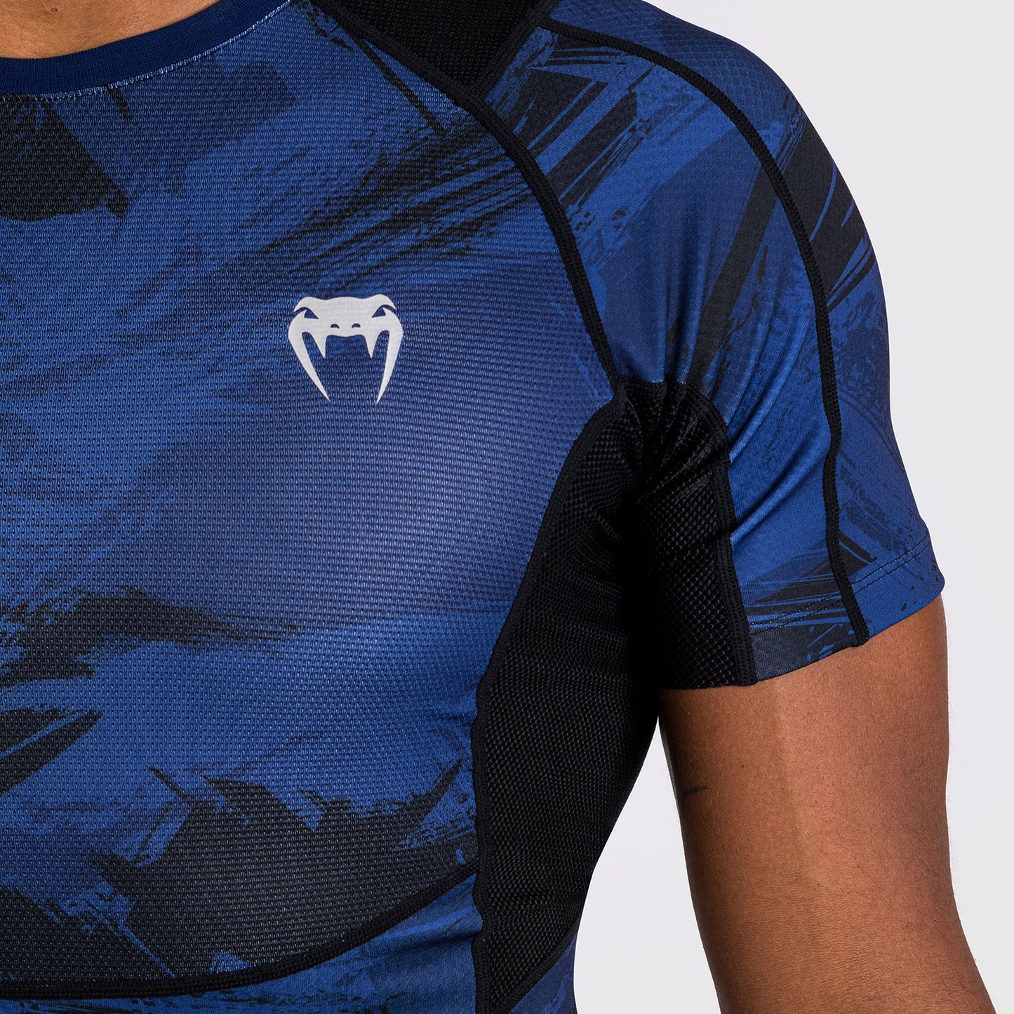 Venum Electron 3.0  Rashguard a manica corta - Blu navy