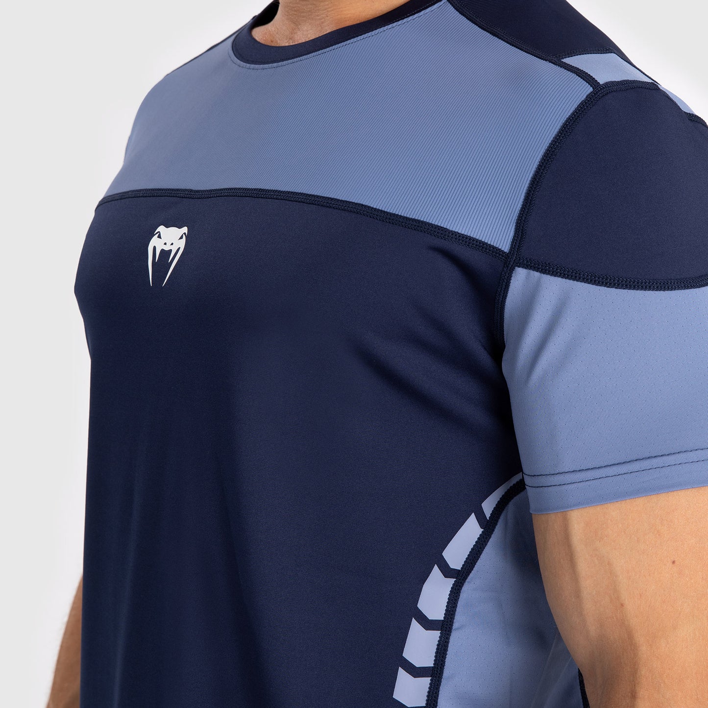 Venum Tempest Maglietta da Uomo Dry-Tech - Blu Navy/Blu